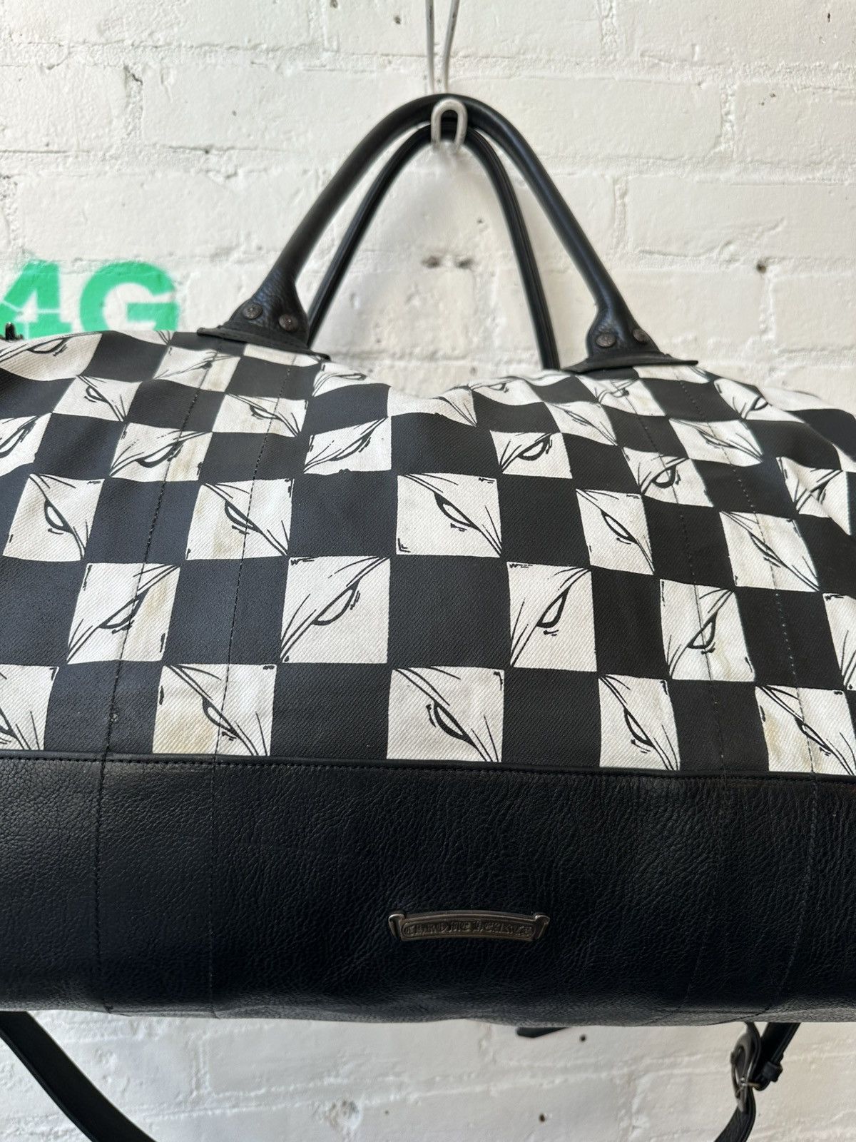 Chrome Hearts Chrome Hearts XXL DUFFLE 2022 Mattyboy NYFW CHECKERD BAG Size ONE SIZE - 9 Thumbnail