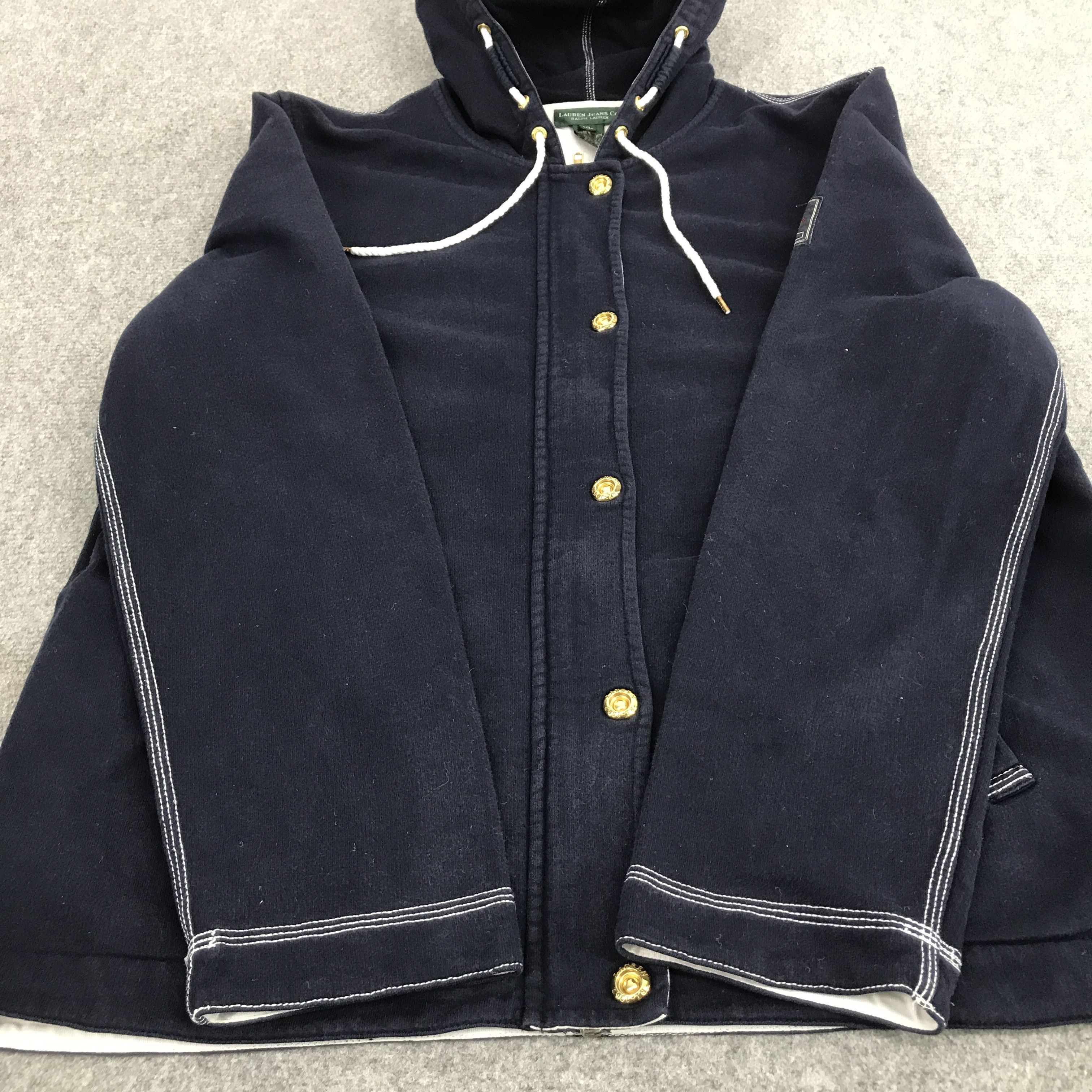 Polo Ralph Lauren × Ralph Lauren × Vintage POLO LAUREN JEANS CO ZIPPER HOODIES JACKET Size US L / EU 52-54 / 3 - 8 Thumbnail