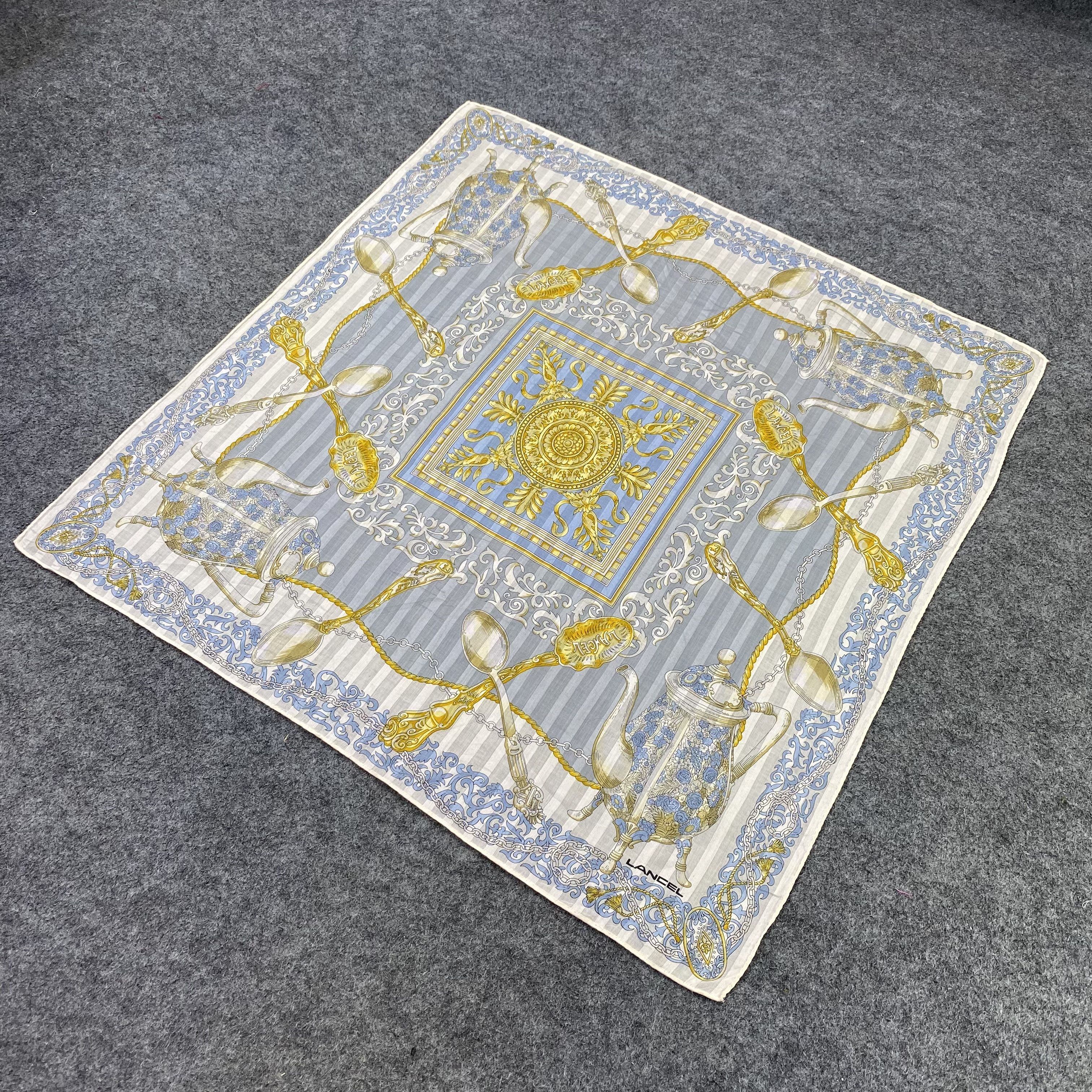Lancel Lancel Handkerchief / Bandana / Neckerchief-B2348 Size ONE SIZE - 4 Thumbnail