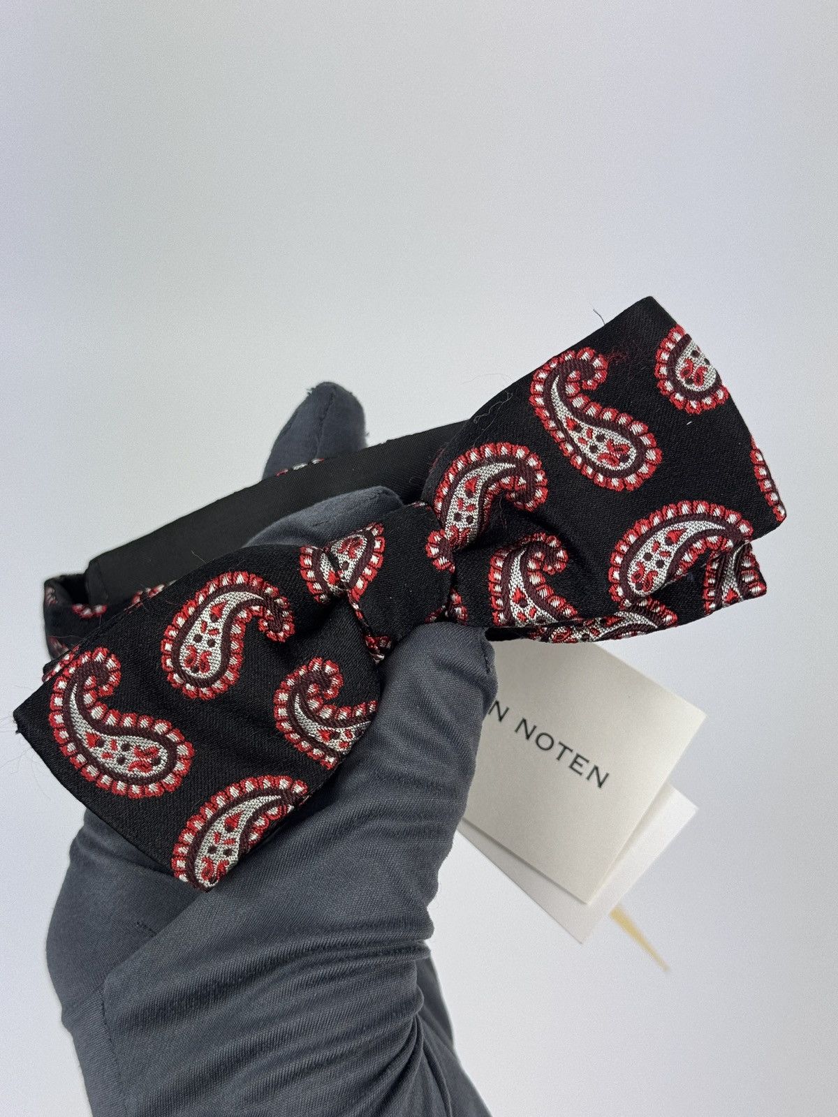 Dries Van Noten DRIES VAN NOTEN PAISLY SILK BOW-TIE Size ONE SIZE - 2 Thumbnail