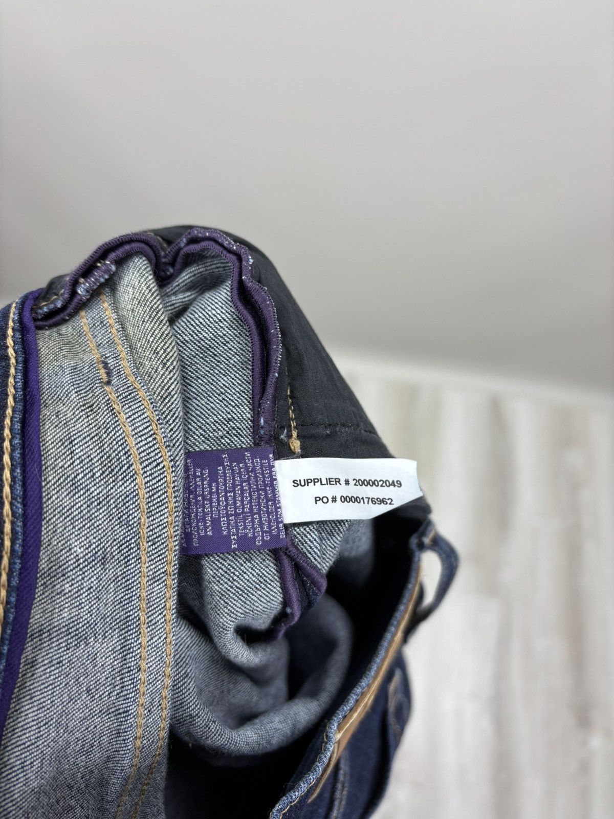 Ralph Lauren Purple Label Womens jeans Ralph Lauren Purple Label Size 25 Color Blue Size 24" / US 00 / IT 34 - 10 Thumbnail