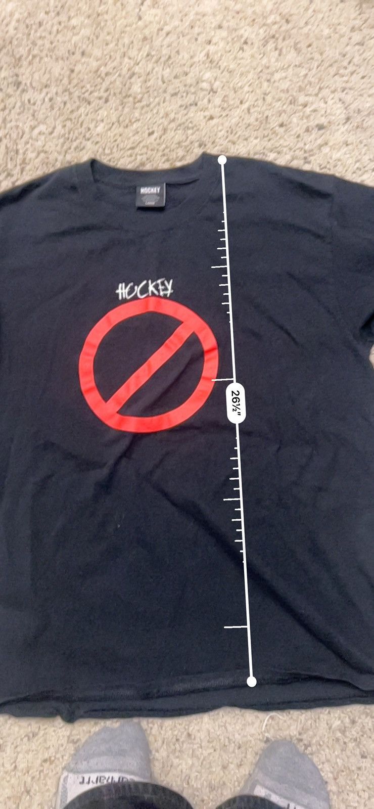 Hook-Ups × NHL Sick Hockey brand long sleeve with “no” logo Size US L / EU 52-54 / 3 - 5 Thumbnail