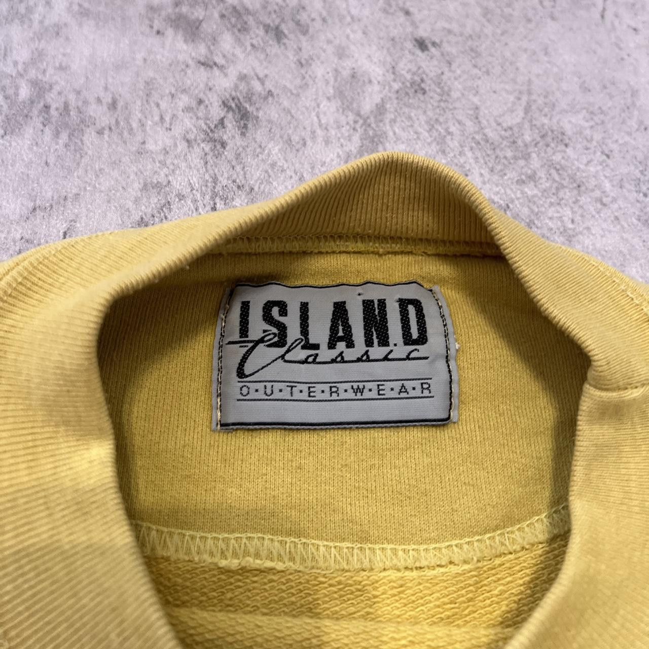 Other Boxy Vintage Retro 90s Sweatshirt Rap hip hop Yellow Size US S / EU 44-46 / 1 - 4 Thumbnail