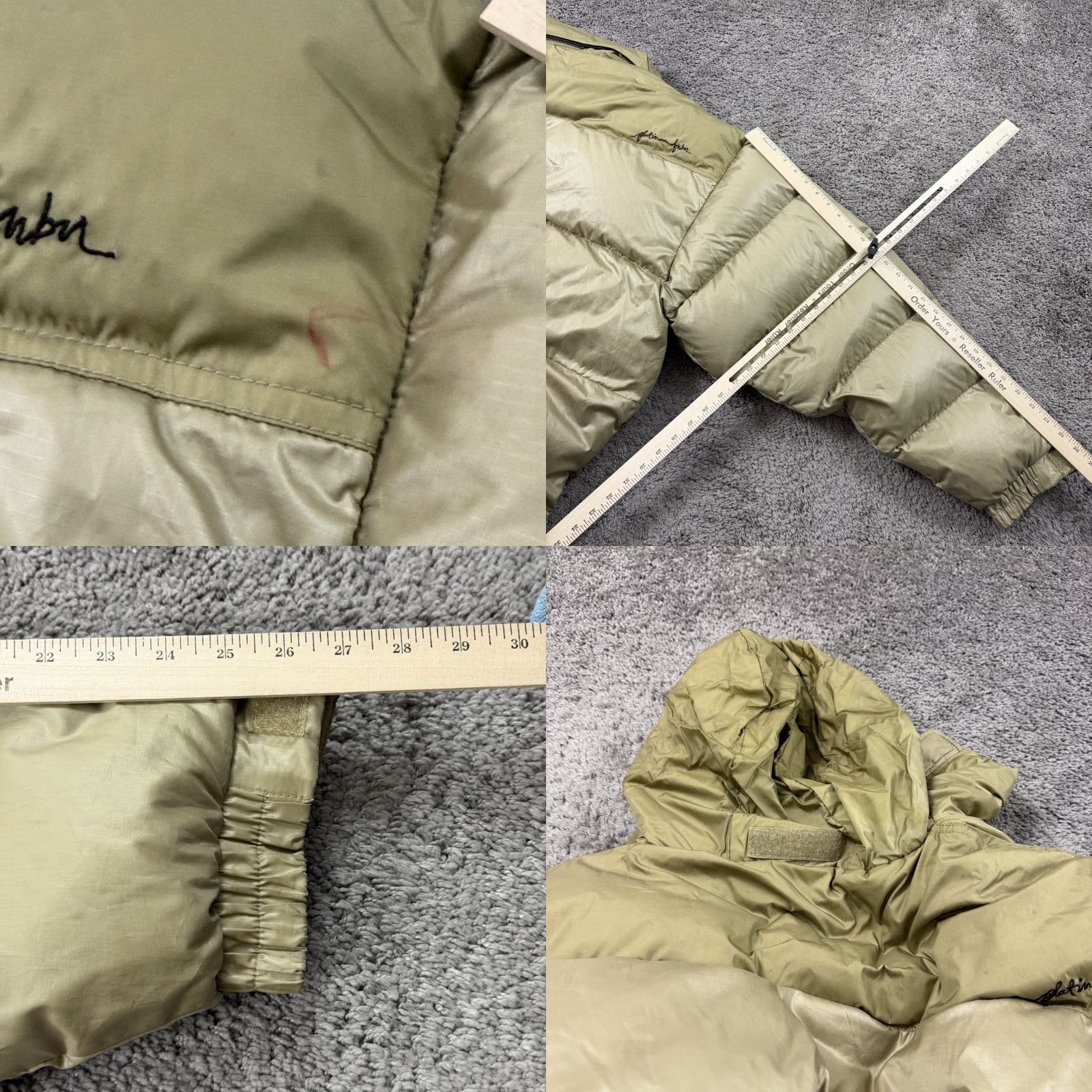 Fubu VINTAGE FUBU Jacket Mens 3XL Down Puffer Full Zip Hooded Gold Size US XXL / EU 58 / 5 - 10 Thumbnail