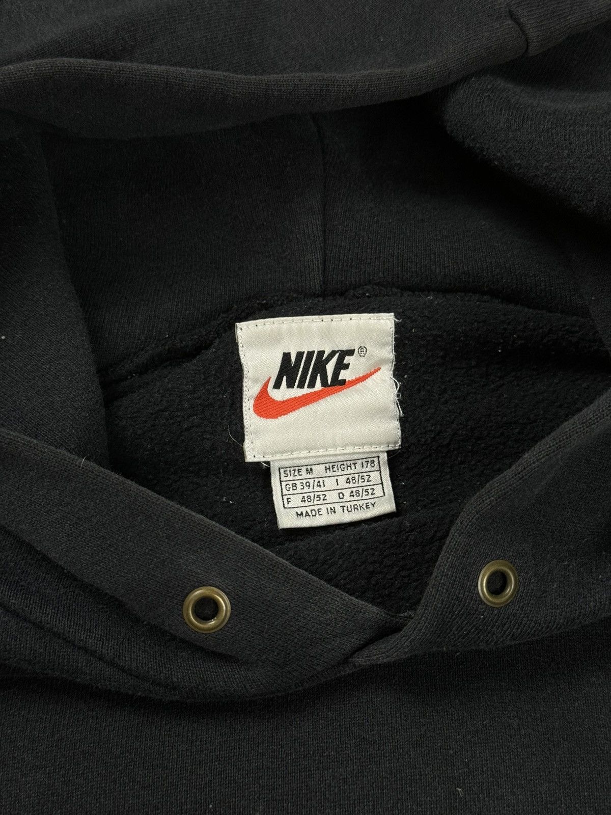 Nike Vintage hoodie Nike Swoosh 90s original casual item Size US M / EU 48-50 / 2 - 3 Thumbnail