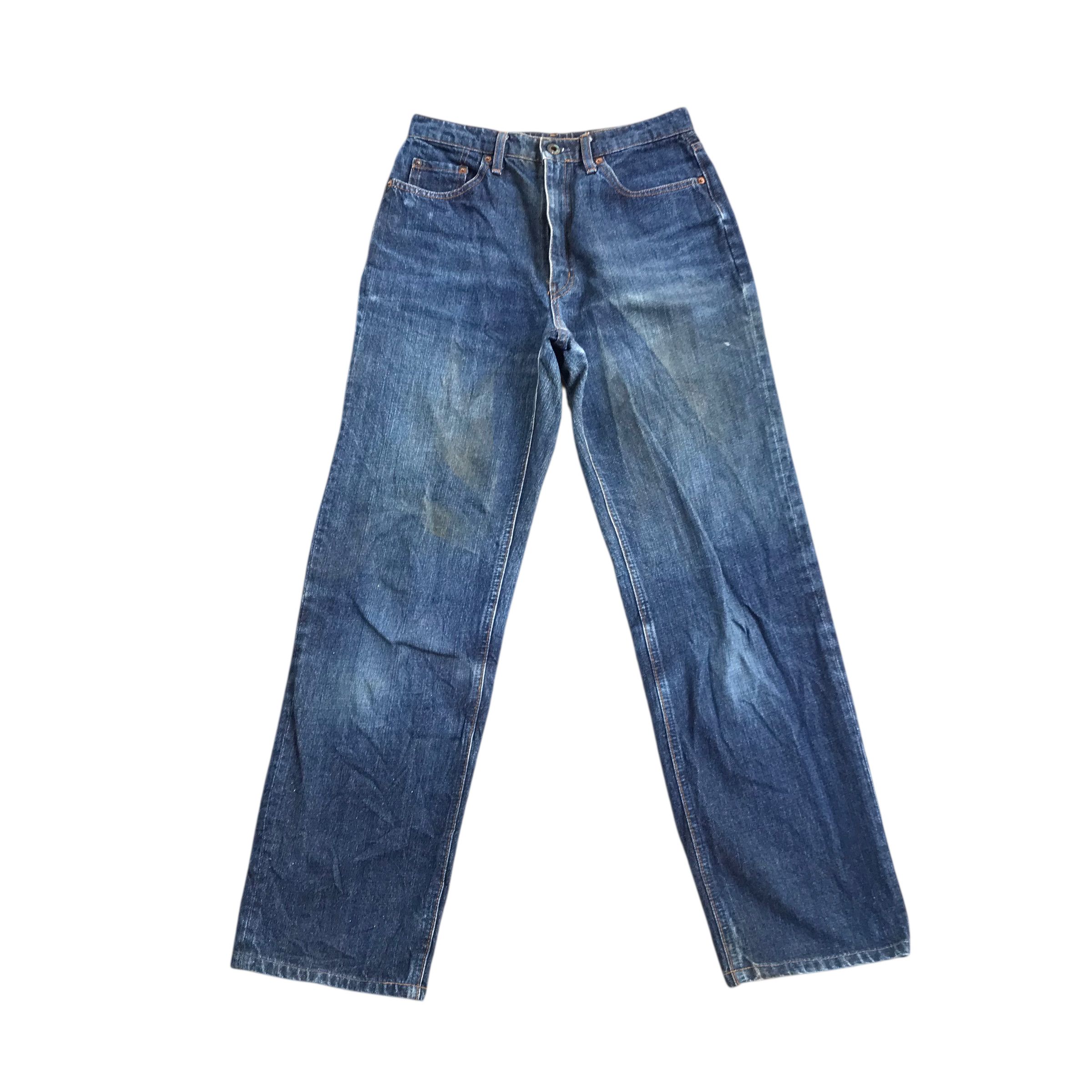 Tornado Mart FLARE!!Vintage 70s Big John Denim Zipper Talon-Size 27 Size US 27 - 1 Thumbnail