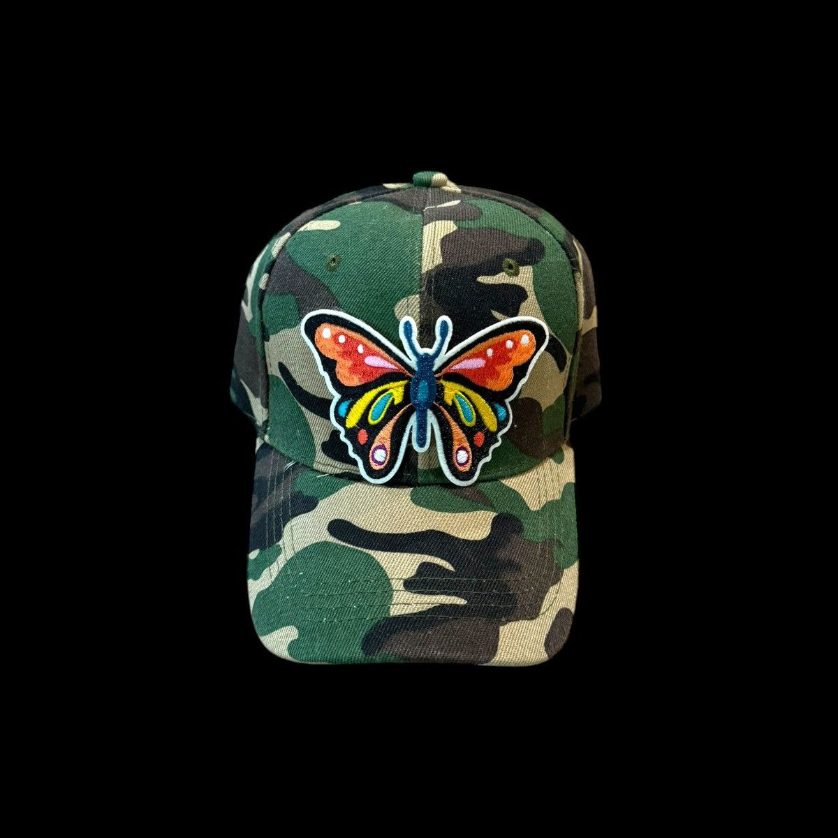 Other Custom baseball cap camouflage butterfly hat Size ONE SIZE - 9 Thumbnail