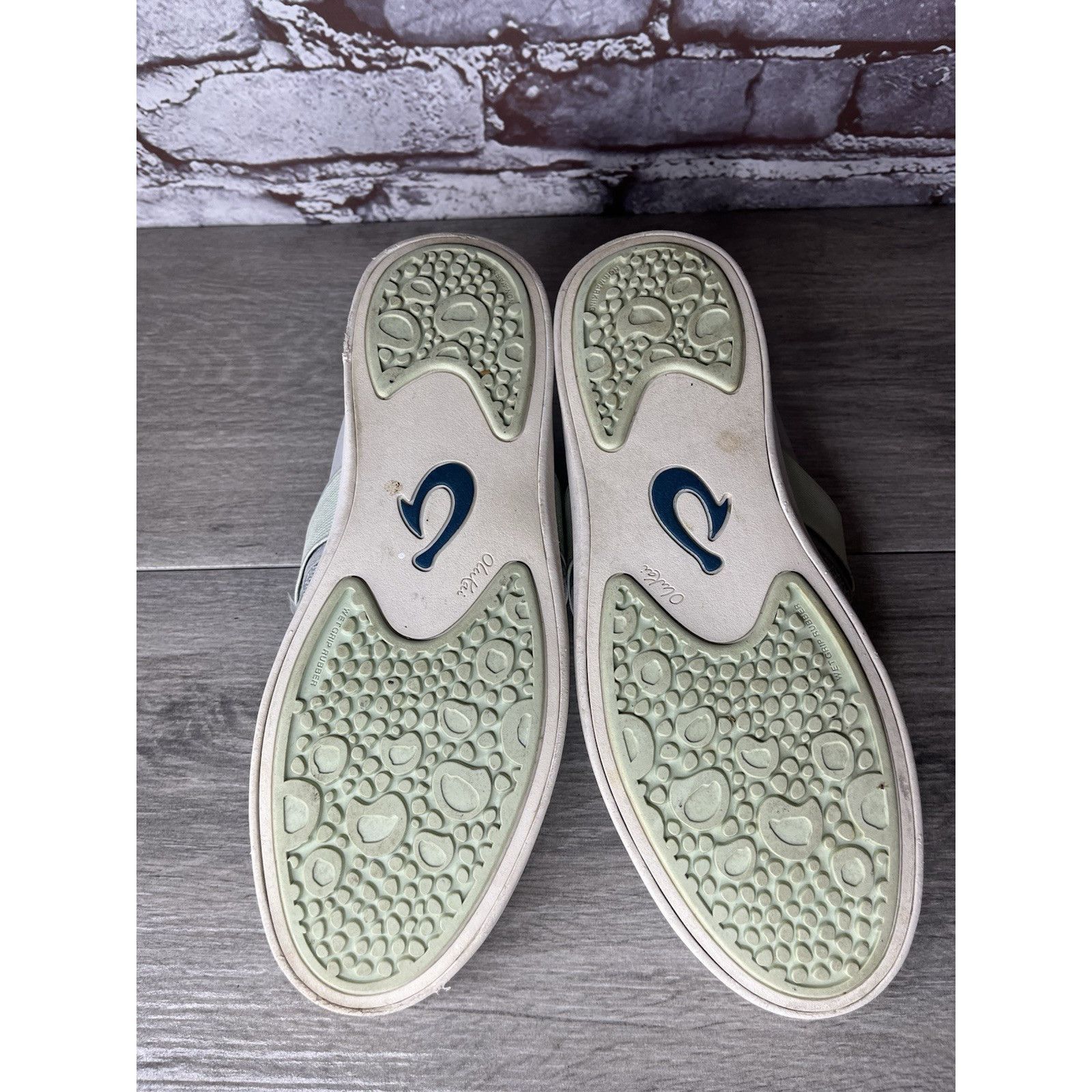 Olukai Olukai Hale’iwa Blue Tapa Silt Drop Heel Athletic Sneakers W Size US 8 / IT 38 - 16 Thumbnail