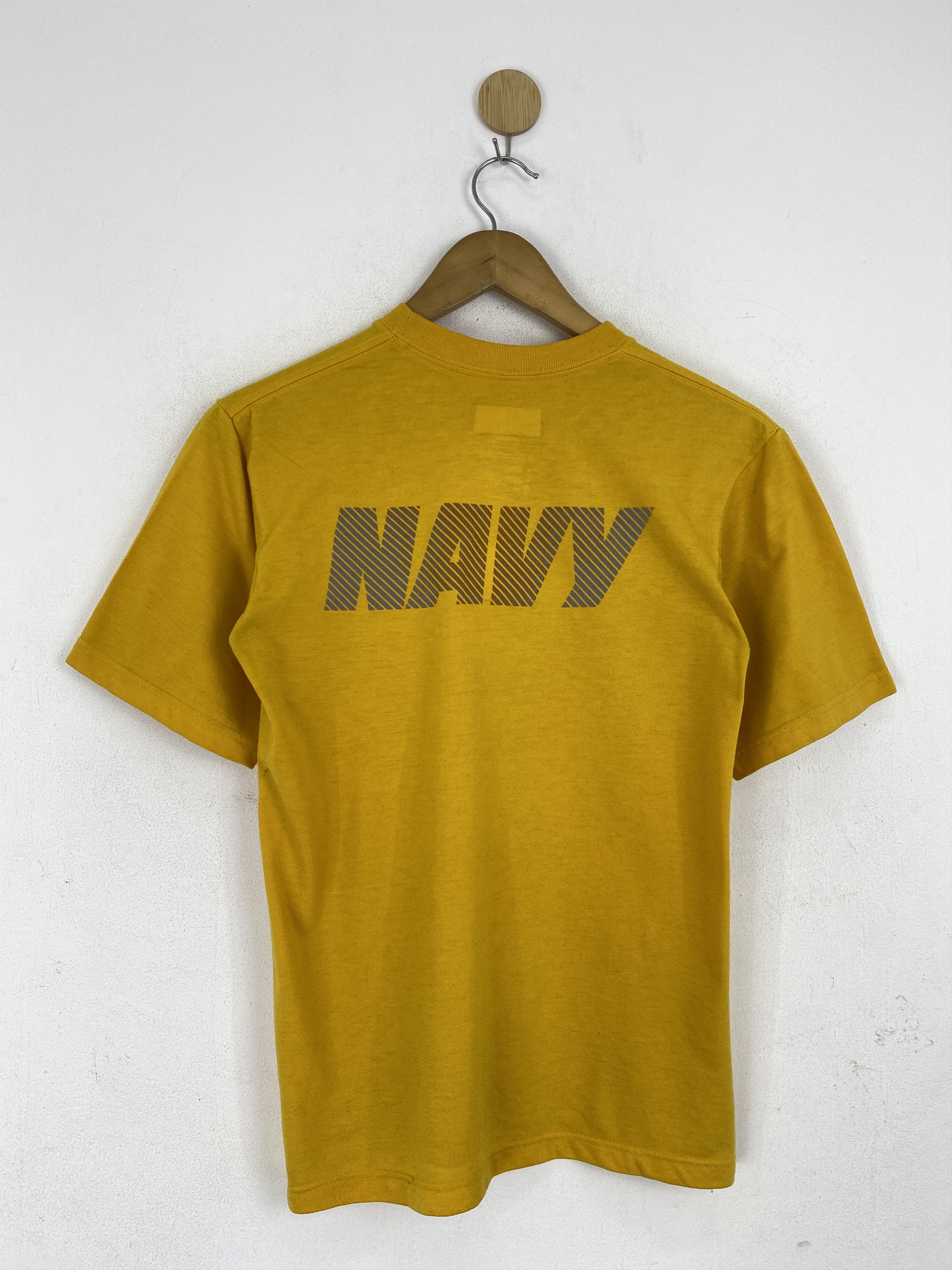 Vintage Vintage U.S Navy Spellout Short Sleeve Tshirt TA0663 Size US XS / EU 42 / 0 - 1 Thumbnail