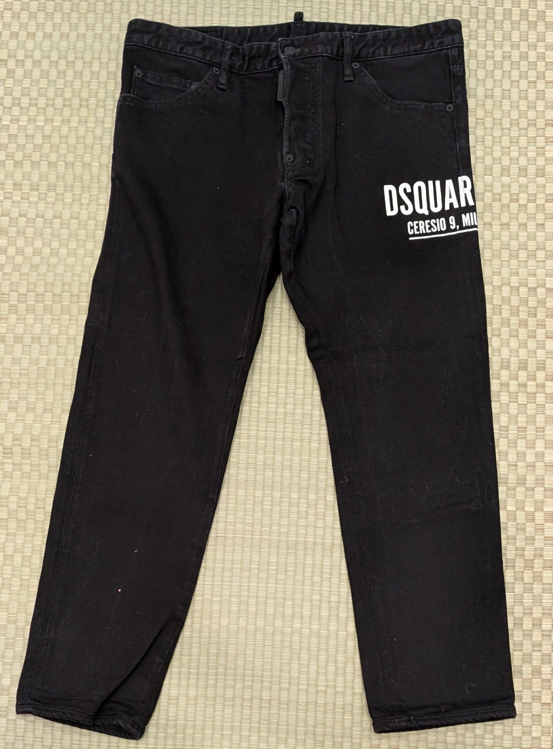 DSquared2 Black Bull Cool Guy Jeans Made in Italy
