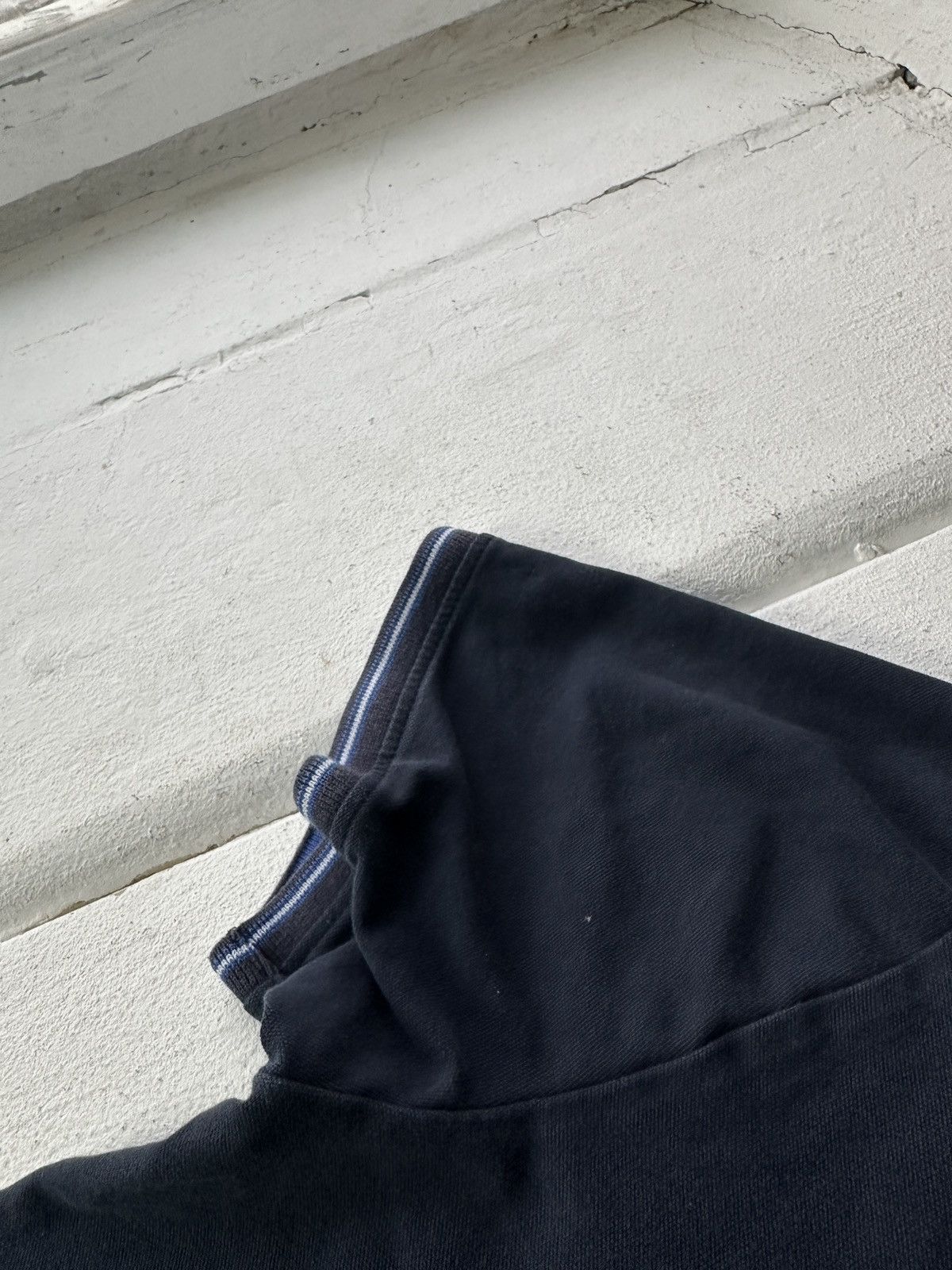 Armani 🚨Y2K ARMANI JEANS BLUE POLO GIORGIO T-shirt Avant Garde Size US XL / EU 56 / 4 - 7 Thumbnail