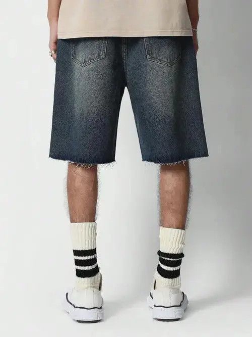 Other Hiroko x Misao Denim Jeans distressed Shorts Jorts Size US 32 / EU 48 - 4 Thumbnail