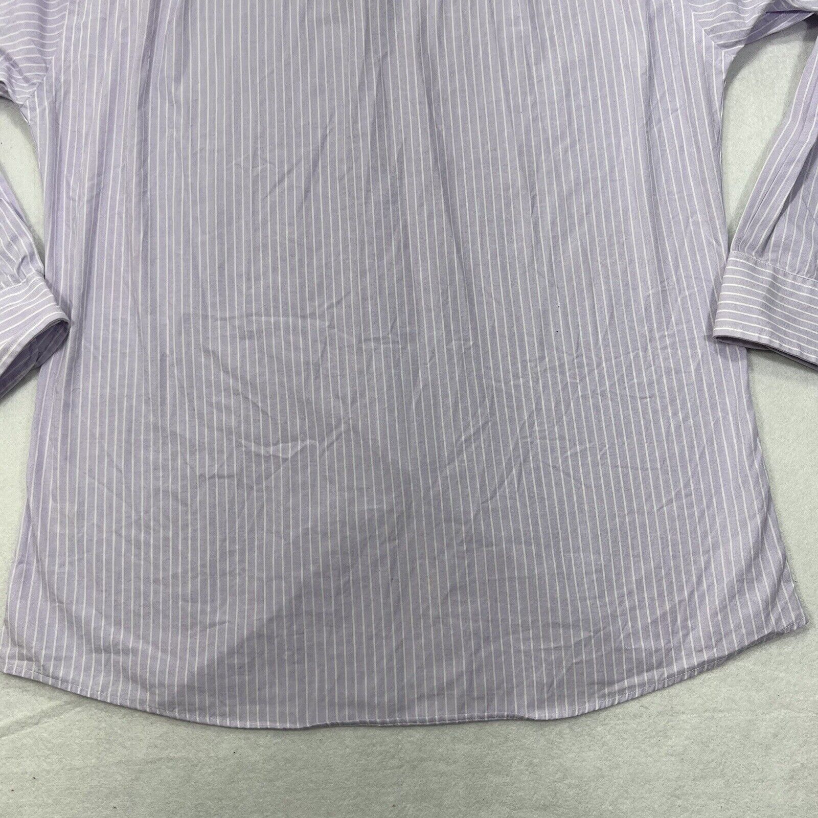 Dockers Dockers Medium 15 Fitted Purple Button Front Dress Shirt Size US M / EU 48-50 / 2 - 11 Thumbnail