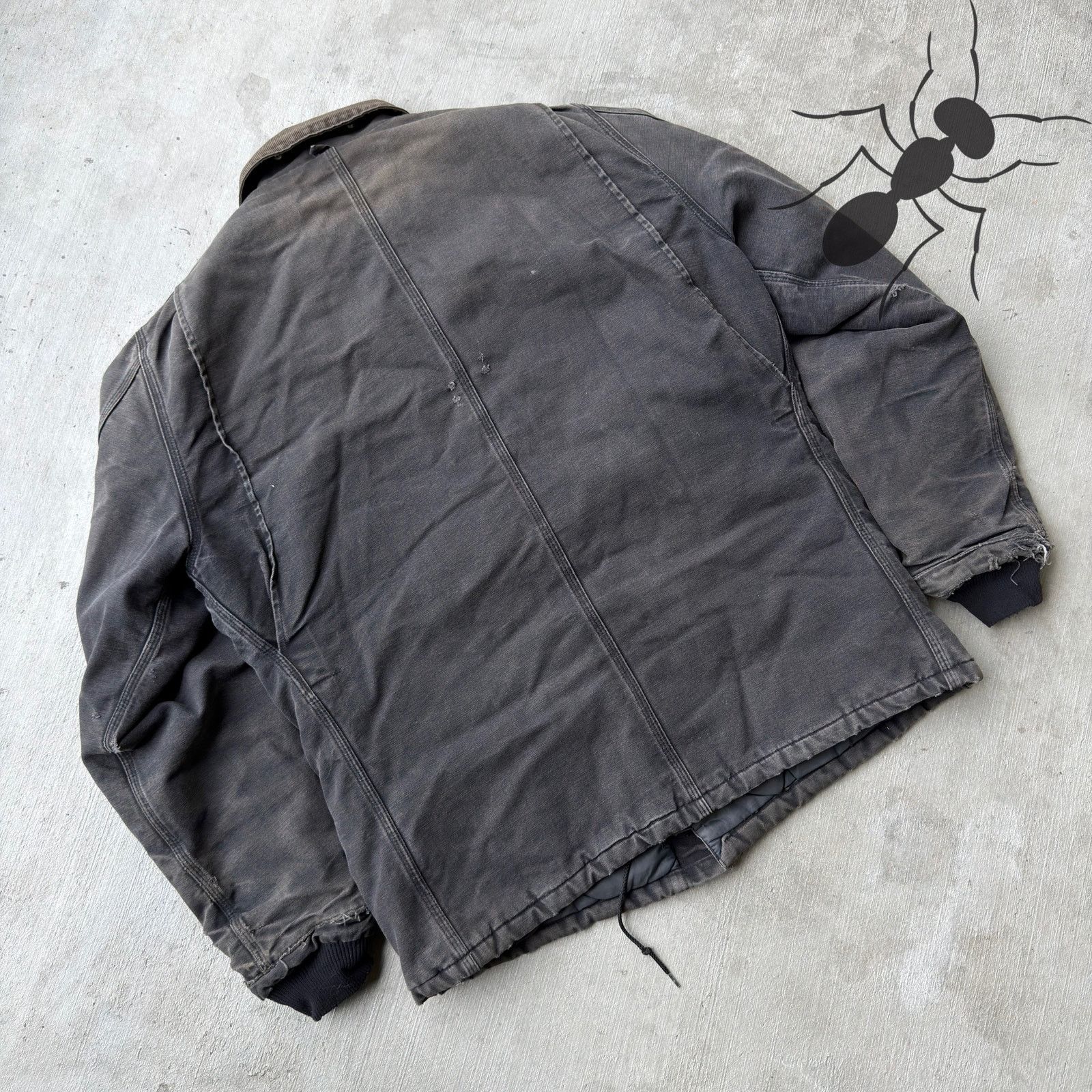 Carhartt × Vintage Carhartt black arctic work wear jacket Size US XL / EU 56 / 4 - 6 Thumbnail