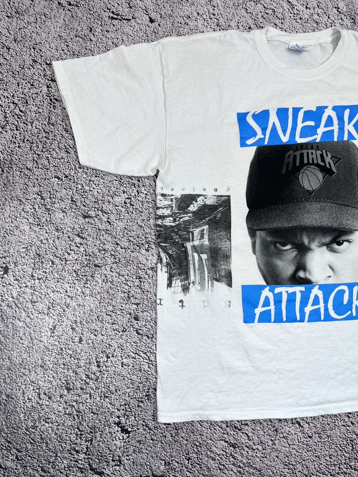 Vintage VINTAGE ICE CUBE SNEAK ATTACK RAP TEE STREETWEAR WHITE XL Size US XL / EU 56 / 4 - 3 Thumbnail