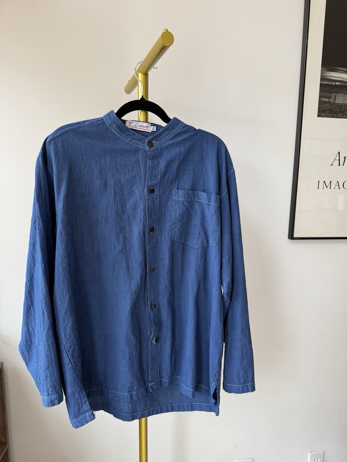 Handmade T. Cotton Hand Made 2XL Men’s Size US L / EU 52-54 / 3 - 1 Thumbnail