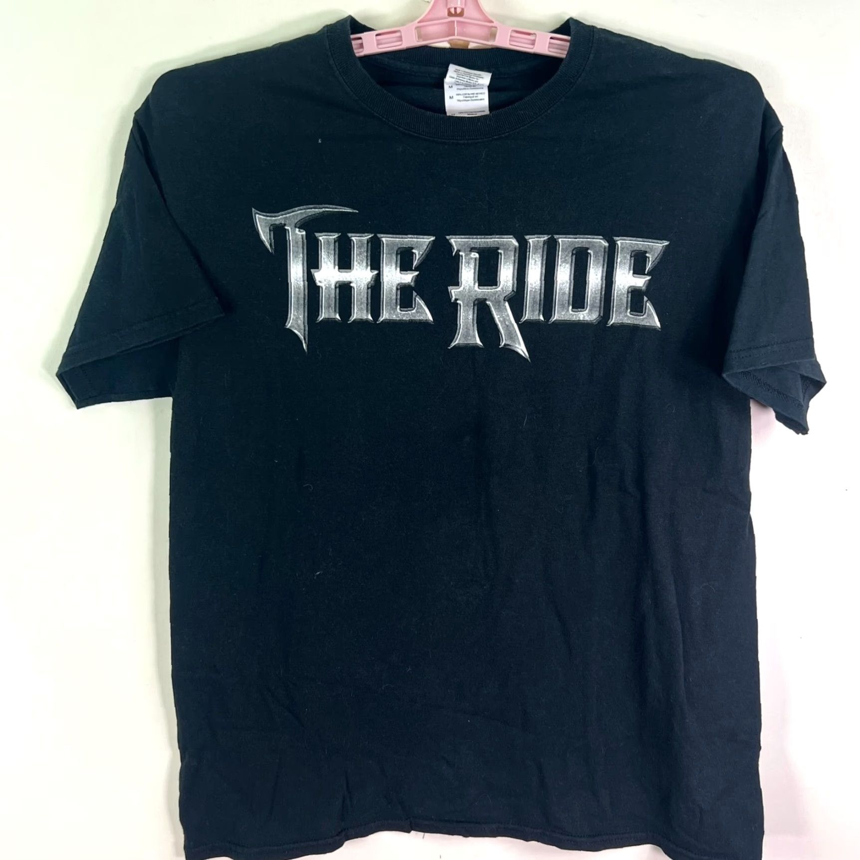 Gildan Gildan T-Shirt Mens Size M Black The Ride NJ Motorcycle Rally Tag Size US M / EU 48-50 / 2 - 7 Thumbnail