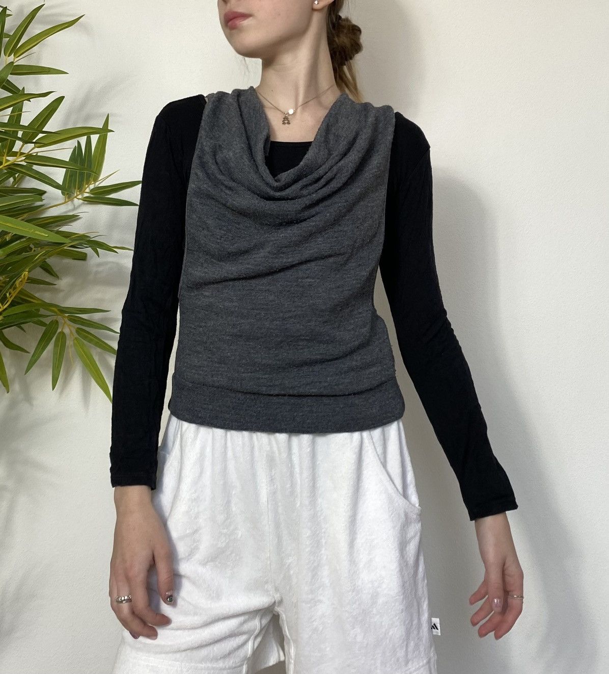 Vintage AVANT GARDE MADE IN ITALY LONGSLEEVE BLOUSE Size M / US 6-8 / IT 42-44 - 6 Thumbnail