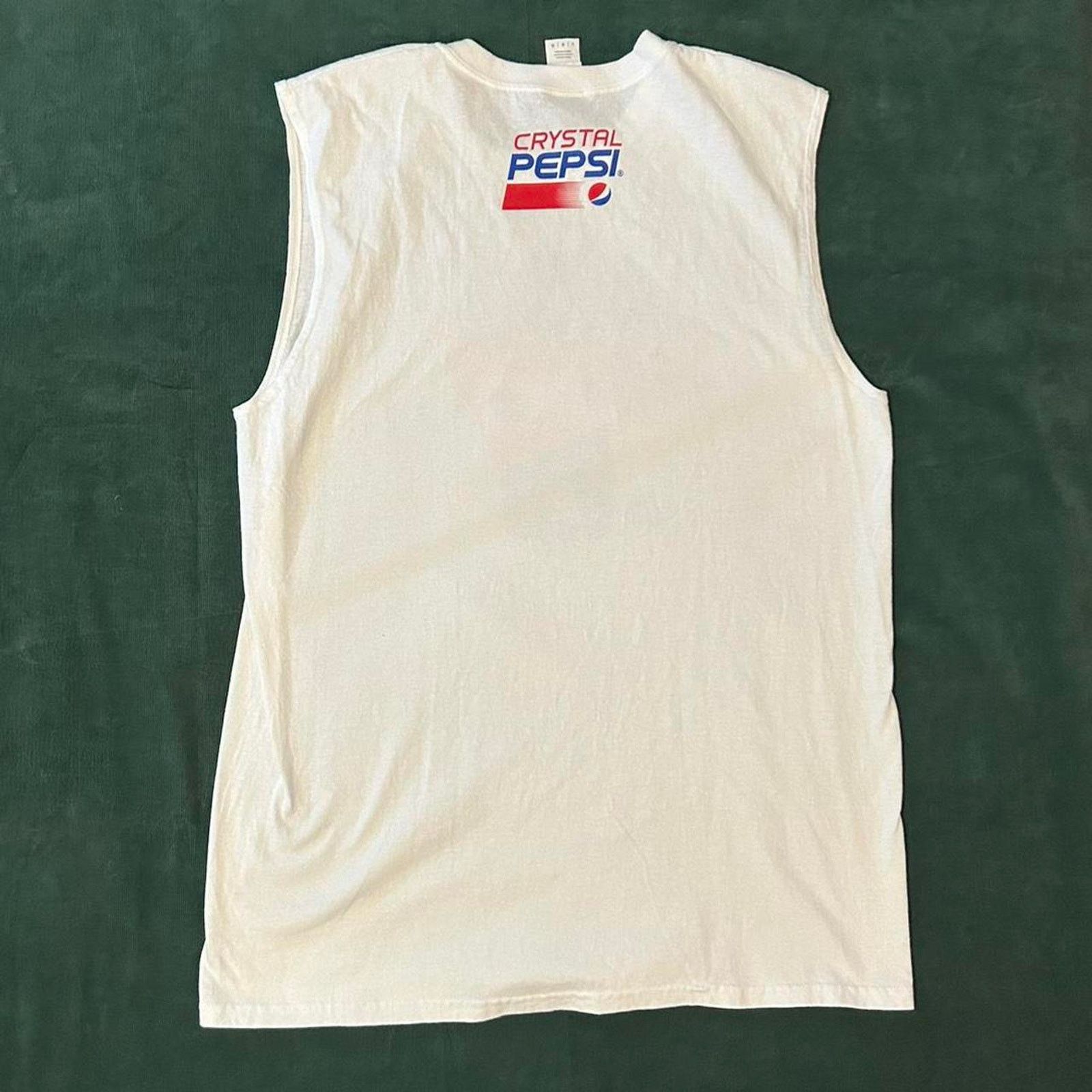 Gildan Rare y2k pepsi tank top Size US L / EU 52-54 / 3 - 4 Thumbnail