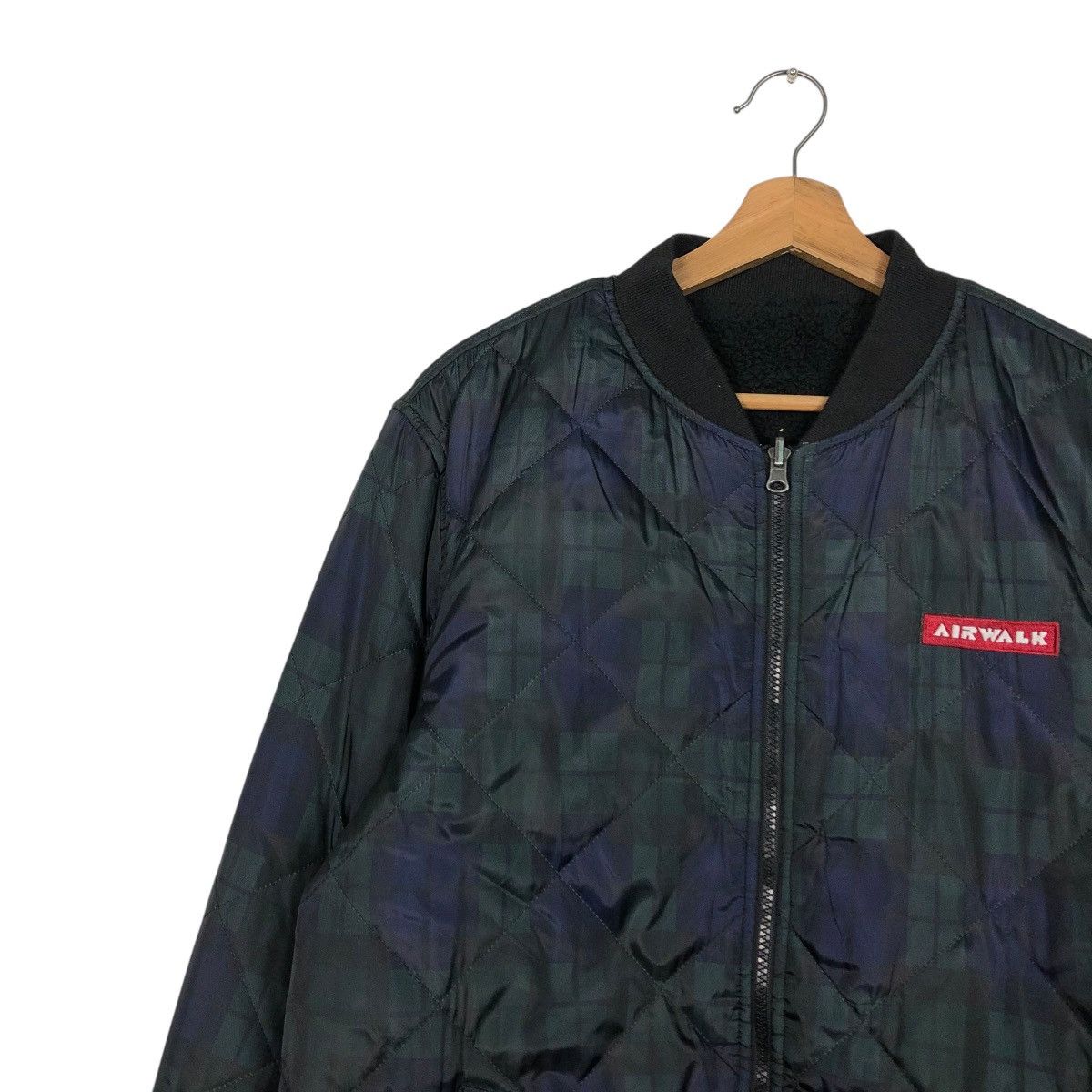 Japanese Brand 🔥VINTAGE REVERSIBLE BOMBER JACKET AIRWALK ISSEY MIYAKE Size US XL / EU 56 / 4 - 9 Thumbnail