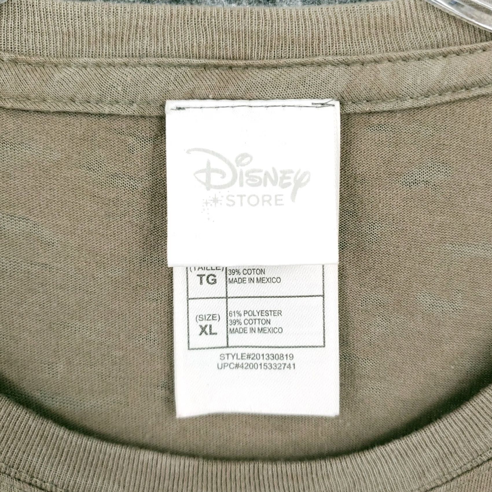 Disney Disney Womens XL Brown Cotton T Shirt Lone Ranger Embellished Casual Mexico Size XL / US 12-14 / IT 48-50 - 7 Thumbnail