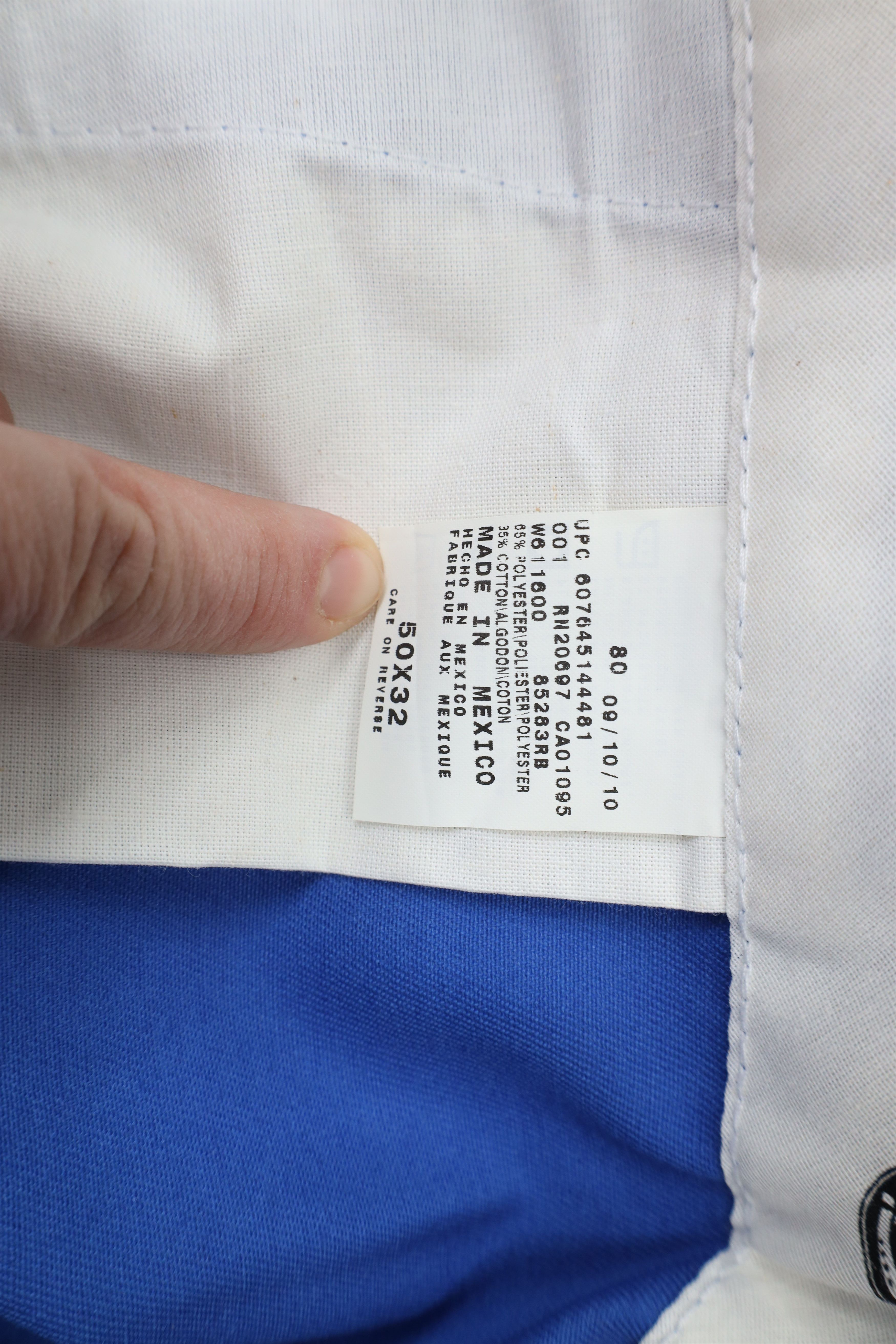 Dickies × Vintage Deadstock Vintage Dickies Double Knee Wide Leg Pants Blue Size US 44 / EU 60 - 10 Thumbnail