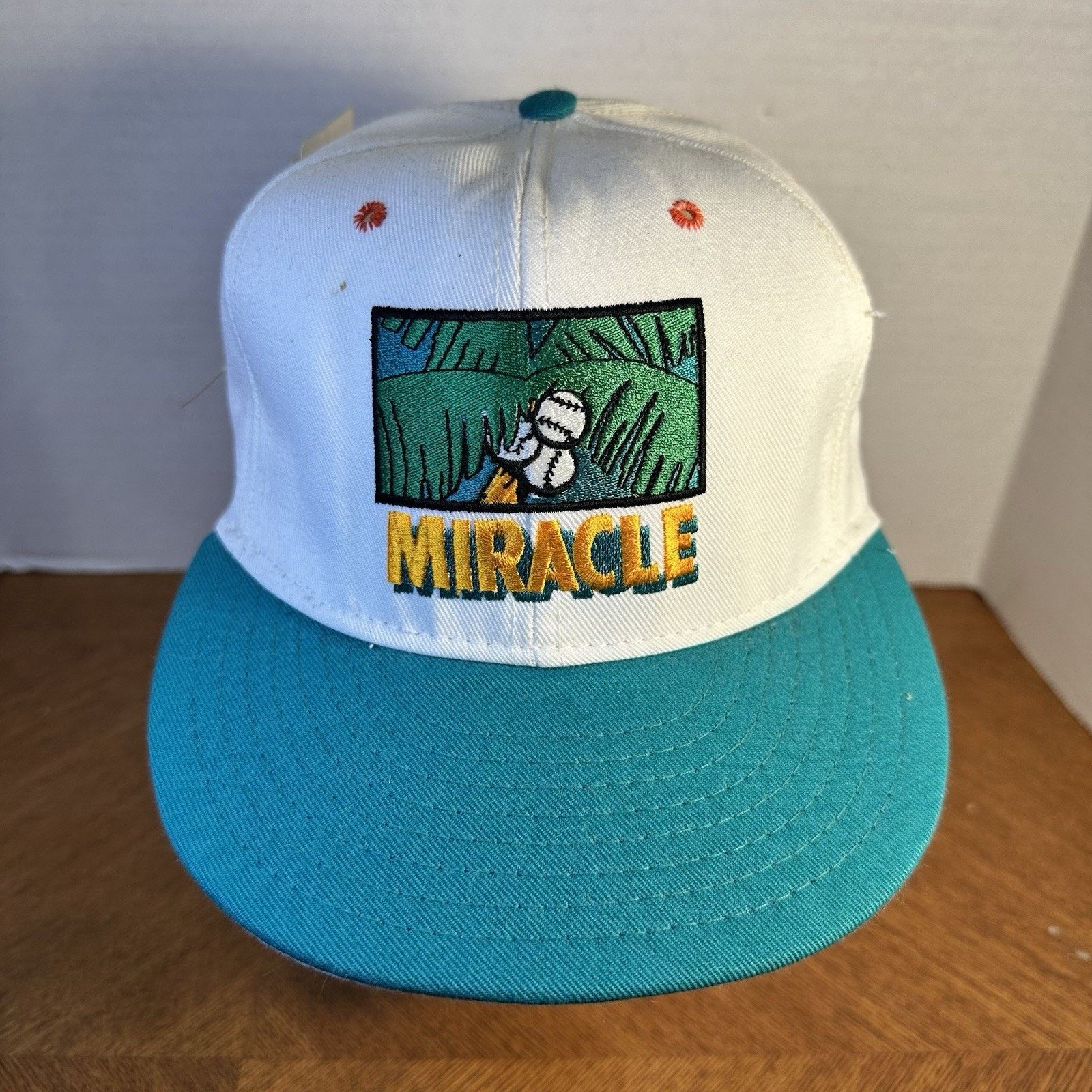 Pro Line VTG 1990's Fort Myers Miracle Pro Line Snapback Hat NWT Size ONE SIZE - 1 Thumbnail