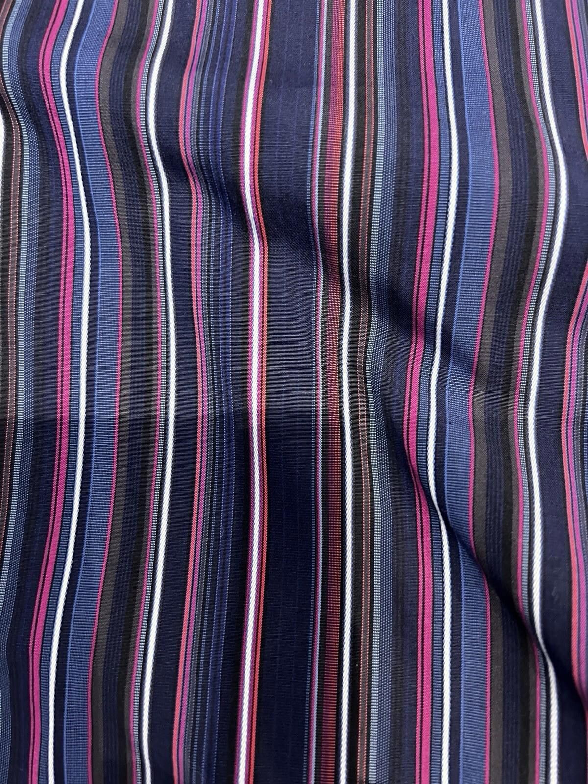 Etro ETRO Milano Men's Purple Striped Button-Down Shirt Large 42 Size US L / EU 52-54 / 3 - 2 Thumbnail