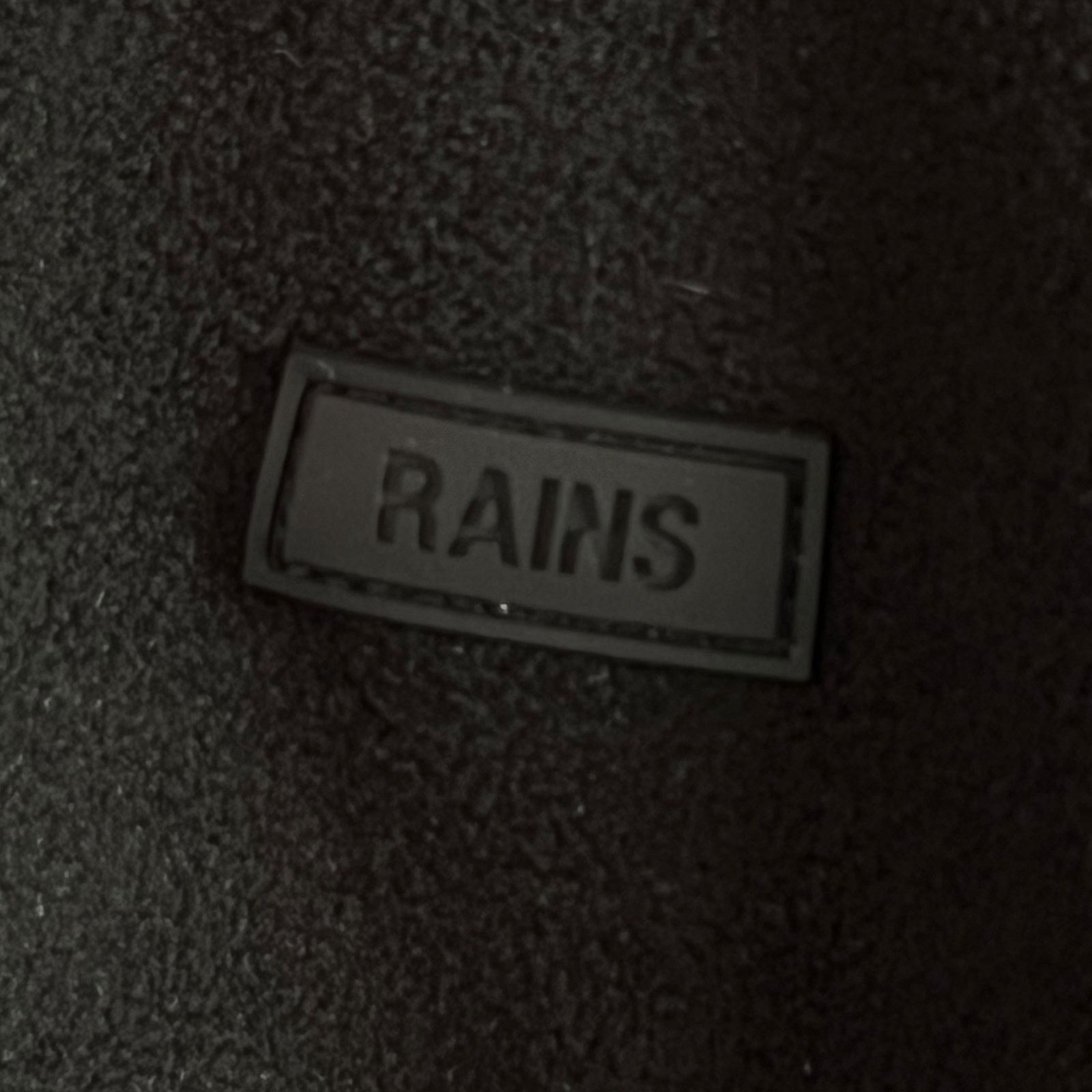 Rains RAINS Addis Fleece Half Zip Jacket Black Sz M MSRP $110 NWT Size US M / EU 48-50 / 2 - 3 Thumbnail