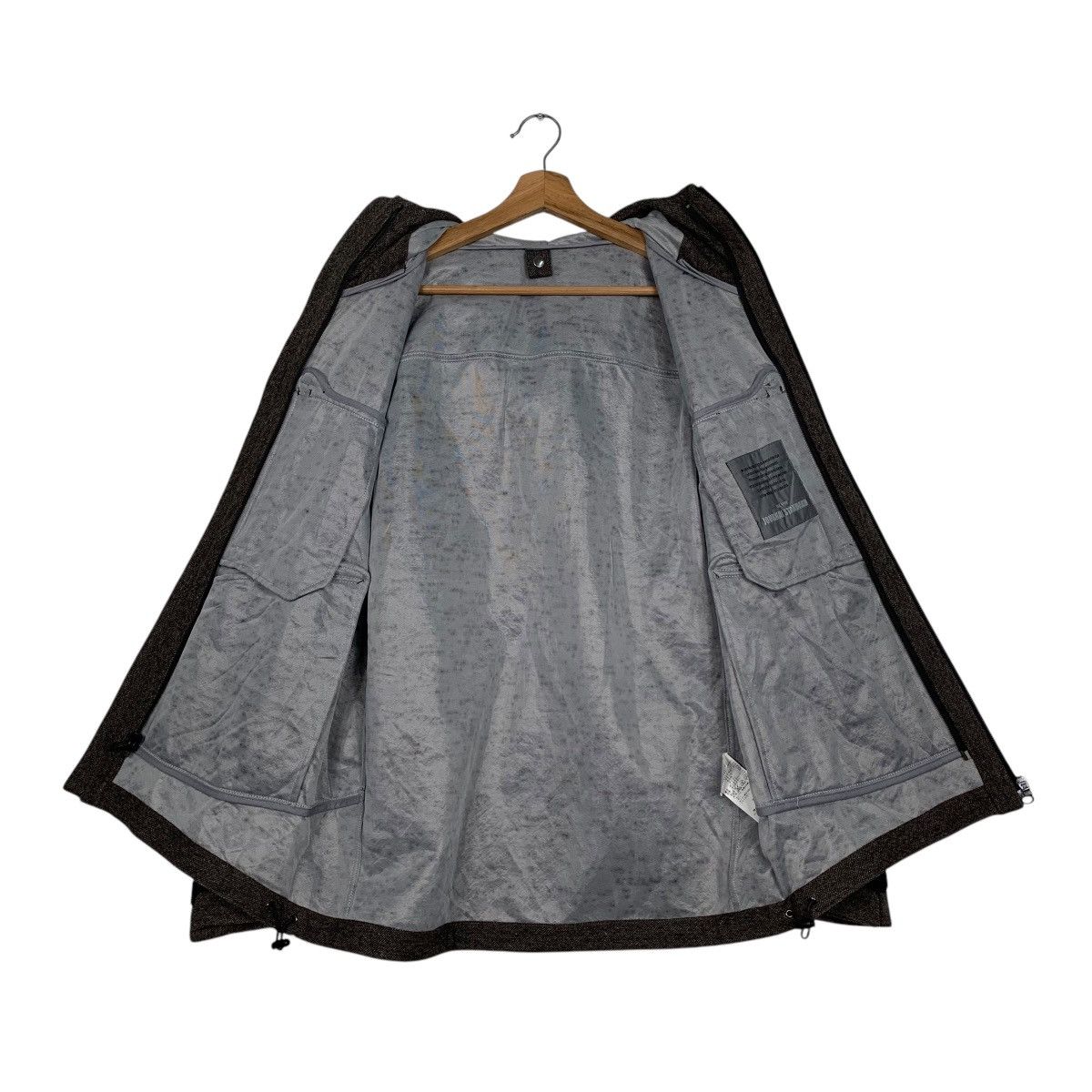 Journal Standard Japanese Brand Journal Standard Hooded Wool Jacket Size US L / EU 52-54 / 3 - 11 Thumbnail