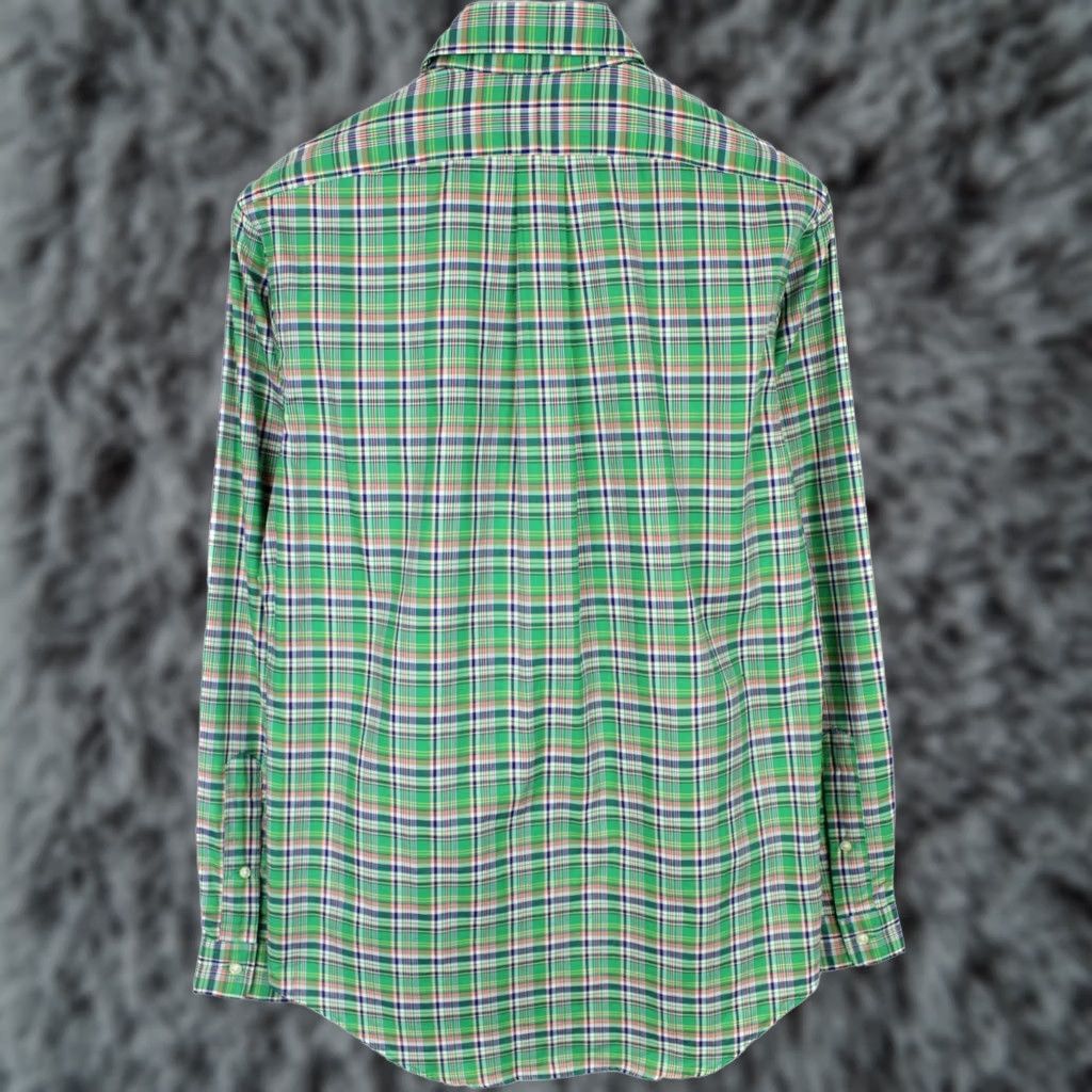 Polo Ralph Lauren Polo Ralph Lauren Shirt Men Small Patterned Button-Down Slim/Regular Fit Green Shirt Size US S / EU 44-46 / 1 - 1 Thumbnail