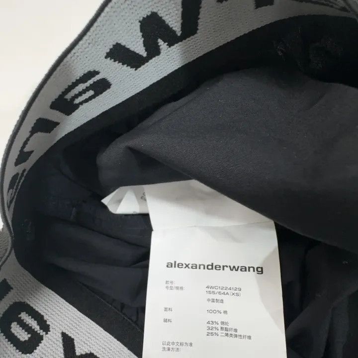 Alexander Wang Alexander Wang Black Casual Elastic Pants - Size 22" - 3 Thumbnail
