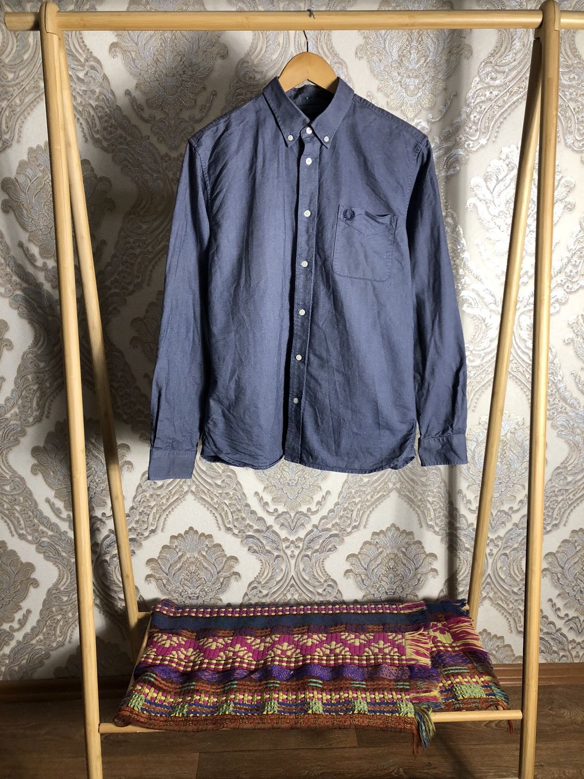 Fred Perry VINTAGE FRED PERRY CLASSIC DESIGNER OVER-SHIRT CASUAL Y2K Size US M / EU 48-50 / 2 - 1 Thumbnail