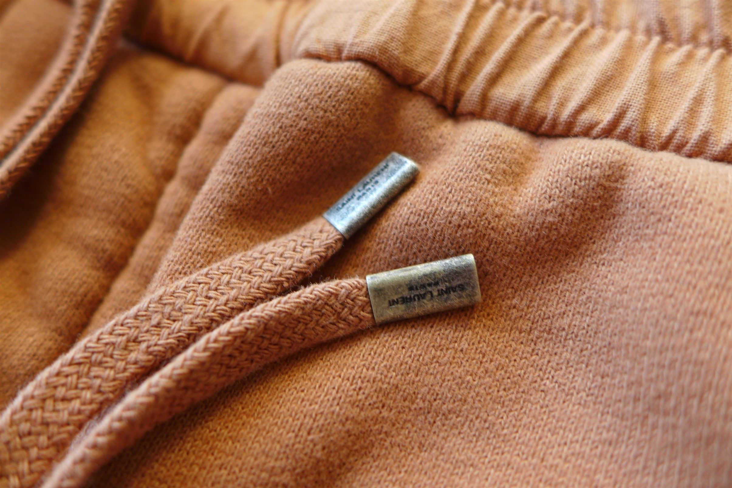 Saint Laurent Paris Saint Laurent Sweatpants -- Macchiato Blanchi Cotton Jersey Size US 36 / EU 52 - 14 Thumbnail