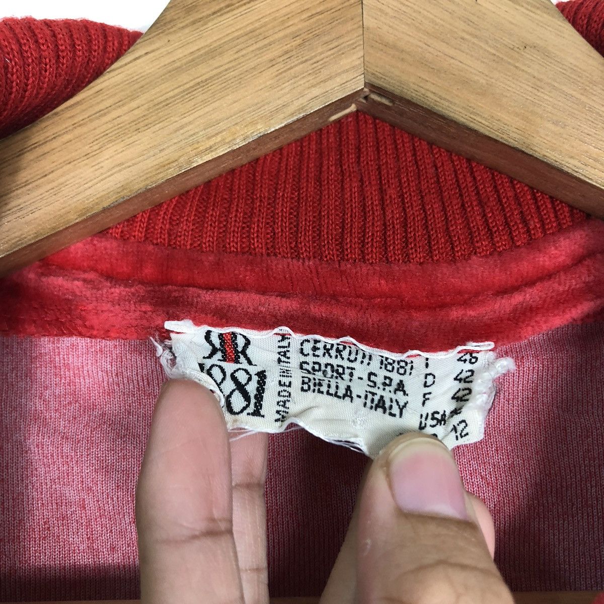 Vintage 🔥80’s Vtg Bomber Jacket Velvet Cerutti 1881 Made in Italy Size US M / EU 48-50 / 2 - 17 Thumbnail