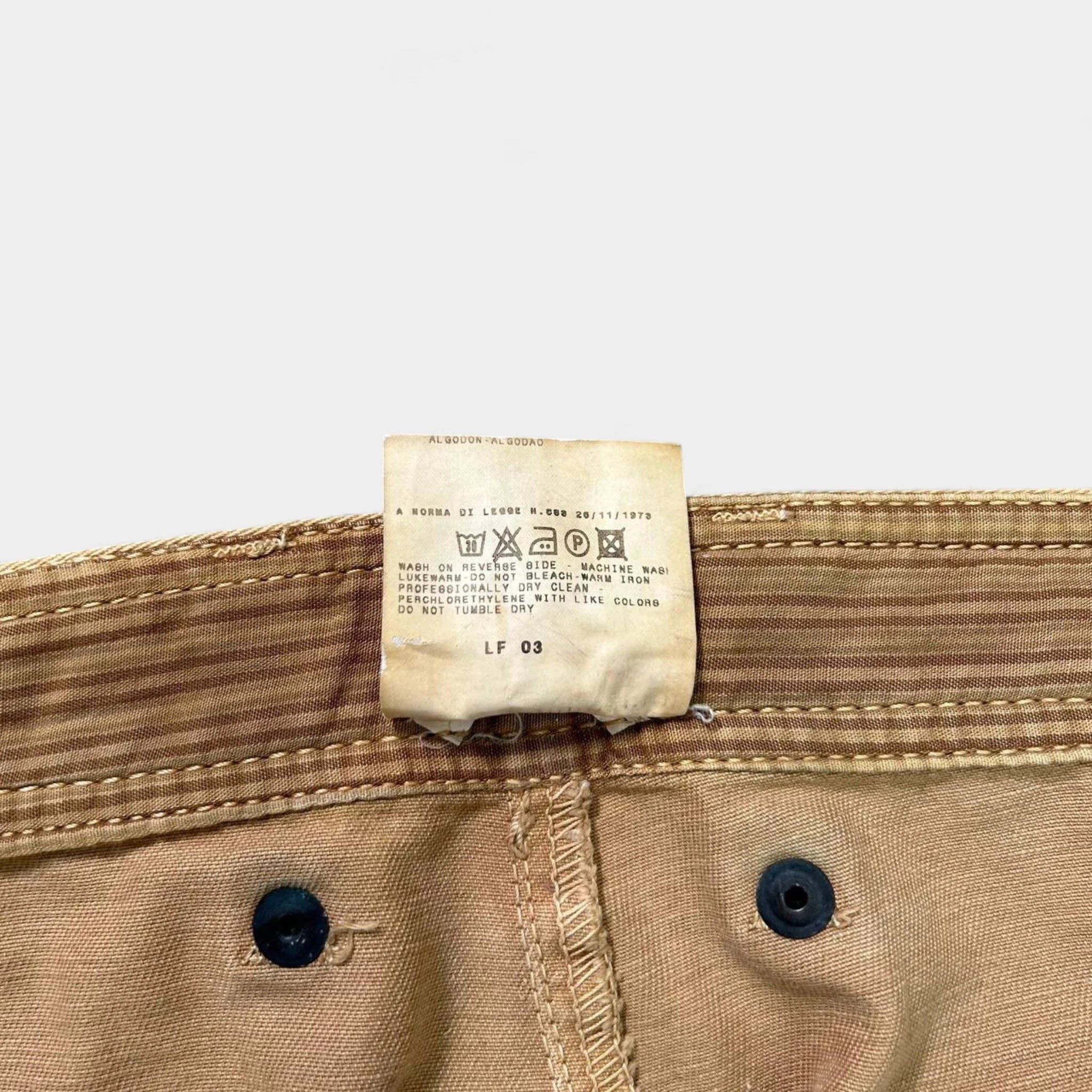 Dolce & Gabbana Dolce & Gabbana Carpenter Beige Pants Size US 32 / EU 48 - 4 Thumbnail