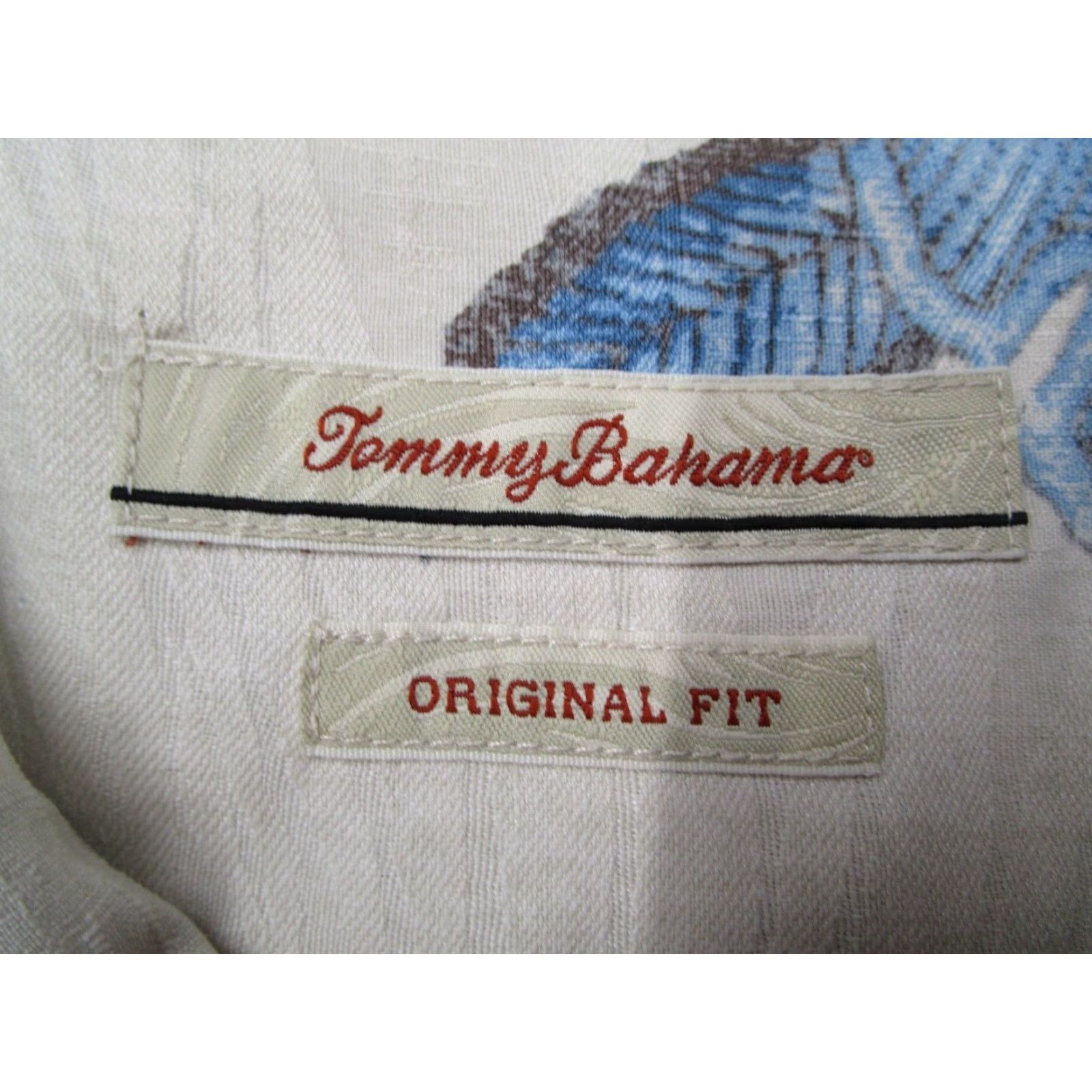 Tommy Bahama Tommy Bahama Shirt Mens XL Blue Silk Button-Up Hawaiian Villa Verona Size US XL / EU 56 / 4 - 3 Thumbnail
