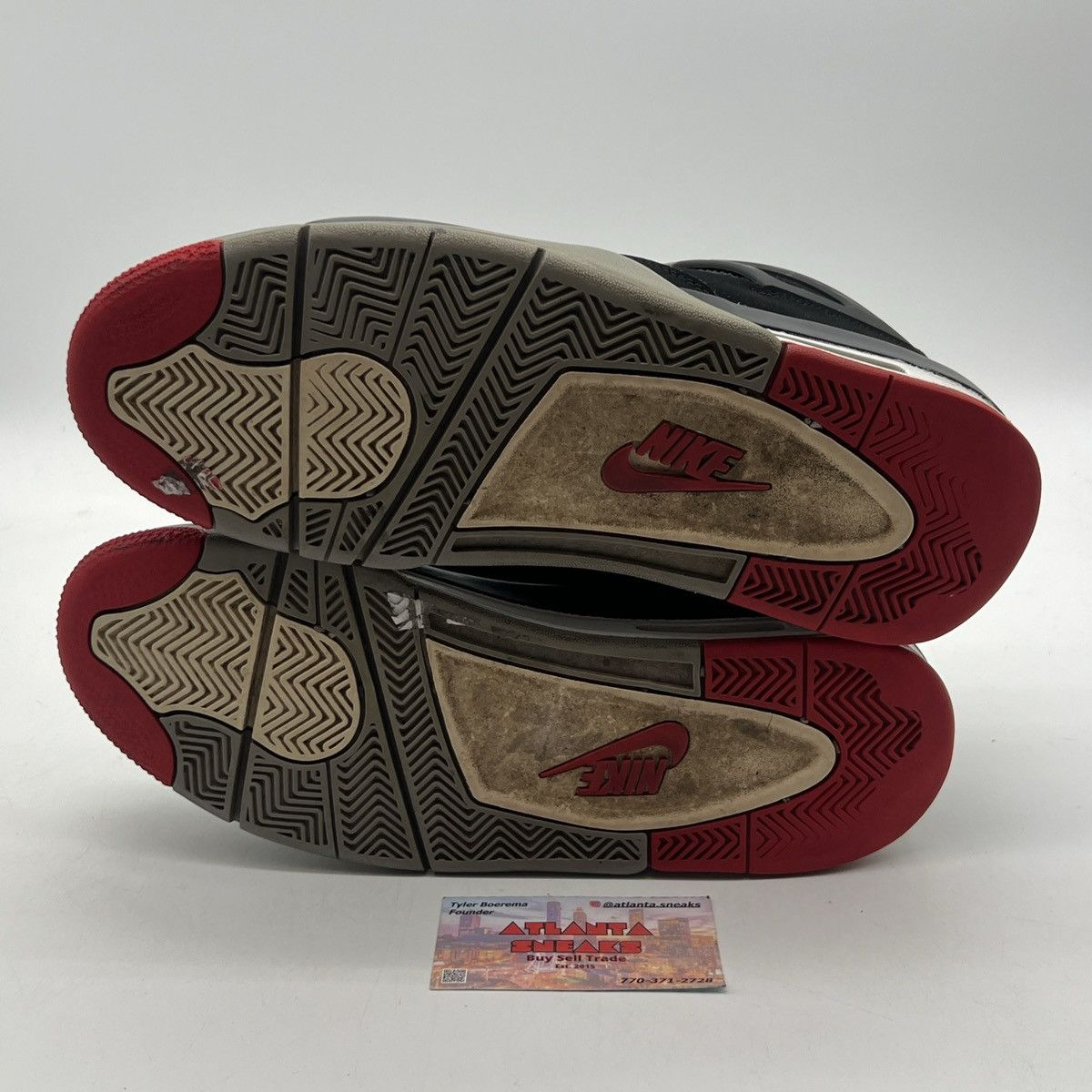 Jordan Brand Air Jordan 4 bred Size US 10.5 / EU 43-44 - 7 Thumbnail