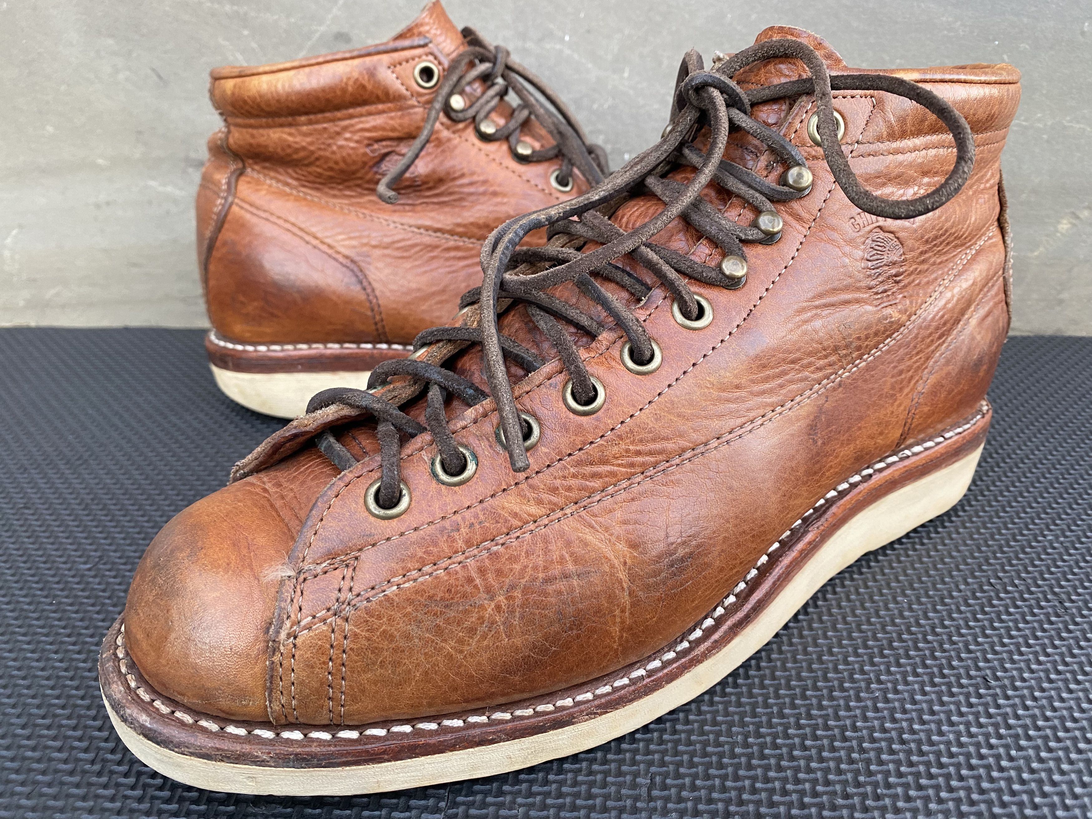 Chippewa Chippewa Roofer Lace to Toe Monkey Work Made in USA | Grailed