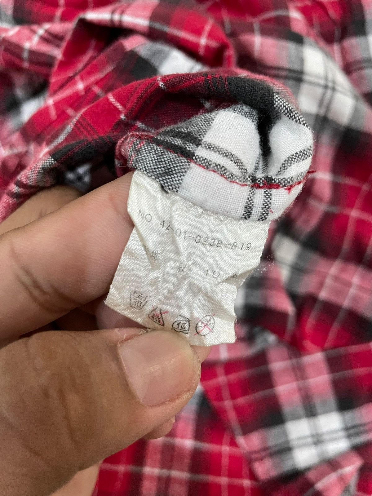 Beams Plus Tax free Beams Plus S/S checkered shirt Japanese Brand Size US S / EU 44-46 / 1 - 4 Thumbnail