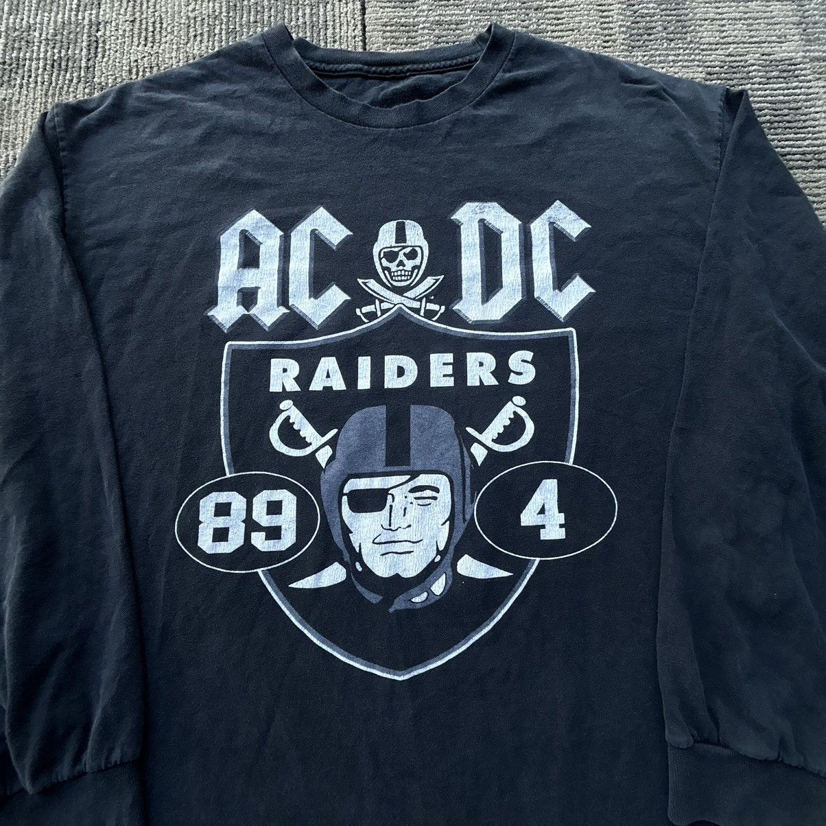 Vintage VTG Oakland Raiders Amari Cooper & Derek Carr Longsleeve Size US XL / EU 56 / 4 - 2 Thumbnail