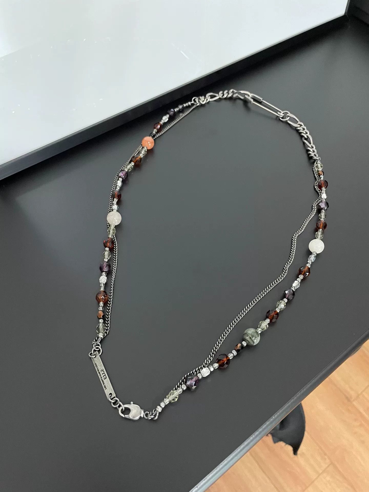 Yohji Yamamoto Yohji Yamamoto Beaded Necklace Size ONE SIZE - 1 Thumbnail