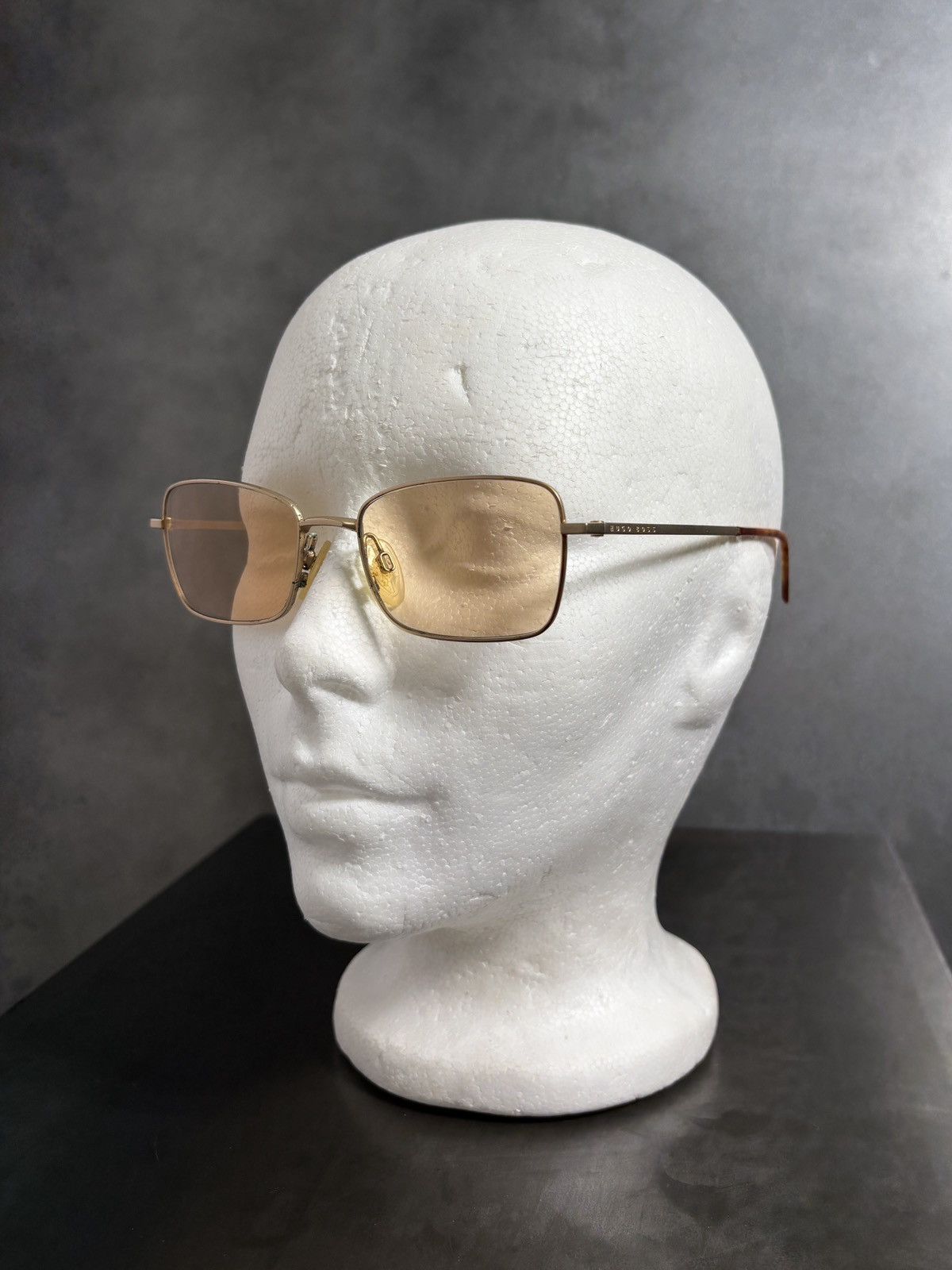 Hugo Boss 1990s Vintage Hugo Boss Sunglasses Japan Metal HB 1519 Y2K Size ONE SIZE - 5 Thumbnail