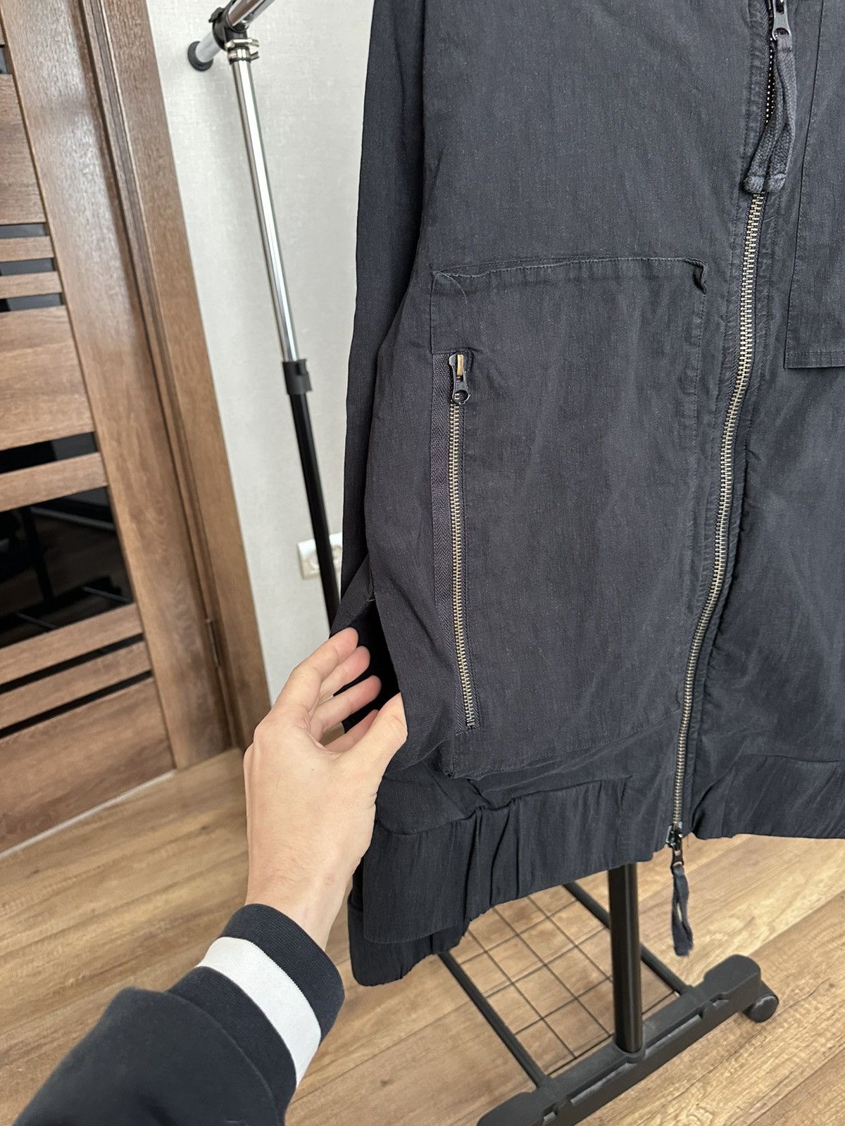 Thom Krom Thom Krom Nylon Pockets Jacket Bomber Size US L / EU 52-54 / 3 - 7 Thumbnail
