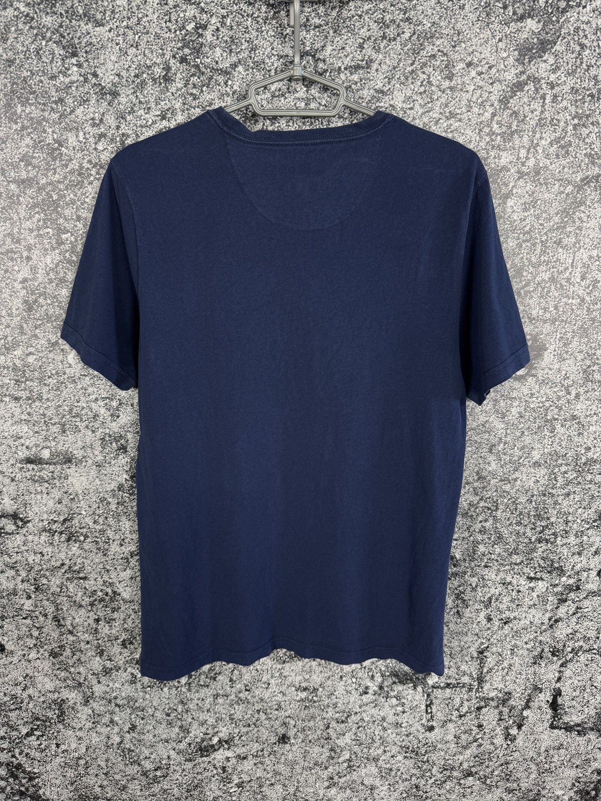 Barbour Men’s Barbour T-Shirt Big Logo N-TH Sea Tailored Fit Size M Size US M / EU 48-50 / 2 - 9 Thumbnail
