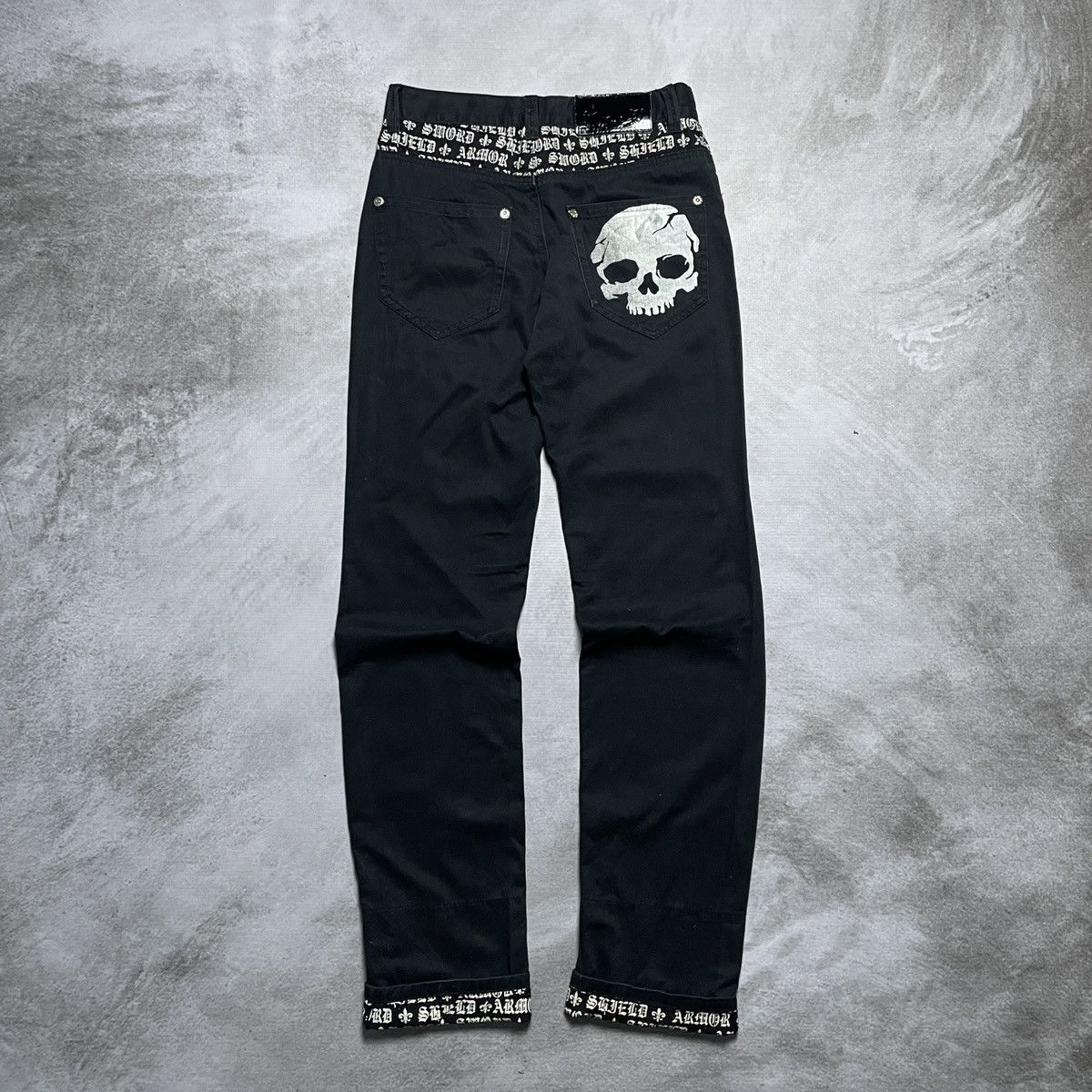 14th Addiction × If Six Was Nine × Japanese Brand 2000’s Nothing Changes Unless I Act - Gothic Pants Size US 30 / EU 46 - 1 Thumbnail