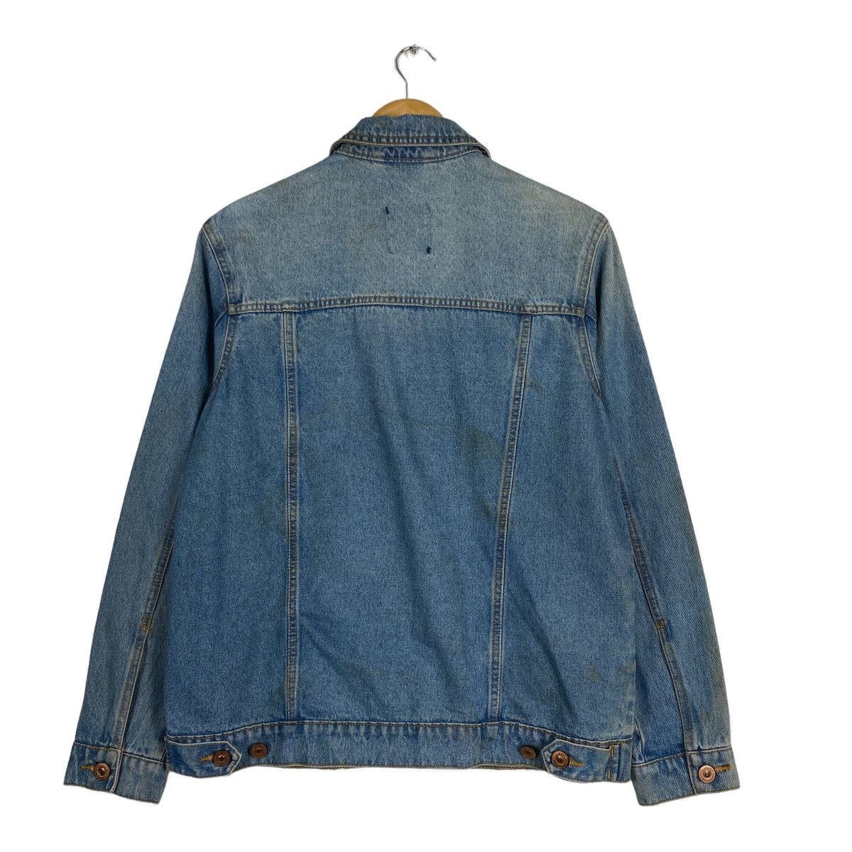 Bershka BESHKA DENIM BUTTON DENIM JACKET Size US M / EU 48-50 / 2 - 10 Thumbnail