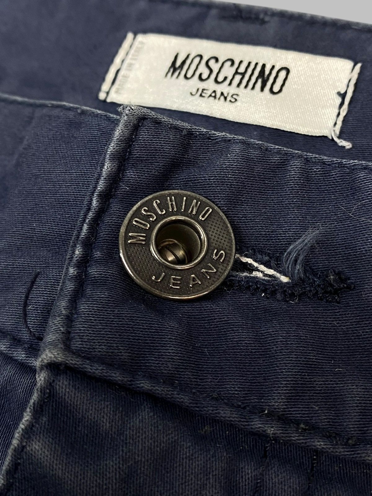 Moschino Moschino Jeans Graffiti Painted Rick Owens Style Avant Garde Size US 34 / EU 50 - 17 Thumbnail