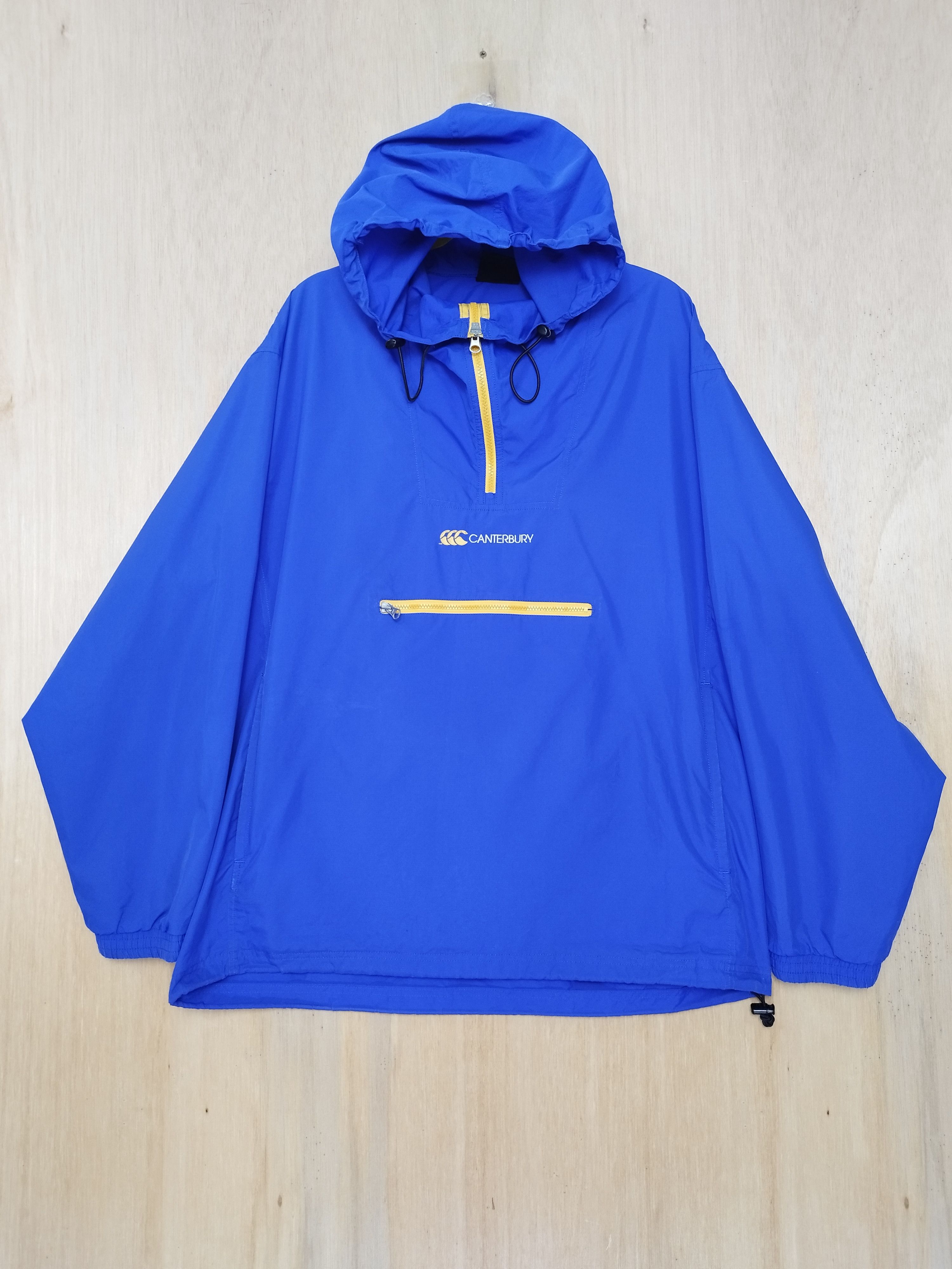 Canterbury of New Zealand × Vintage Vintage Canterbury Of New Zealand Anorak Hoodie Light Jacket Size US XL / EU 56 / 4 - 1 Thumbnail