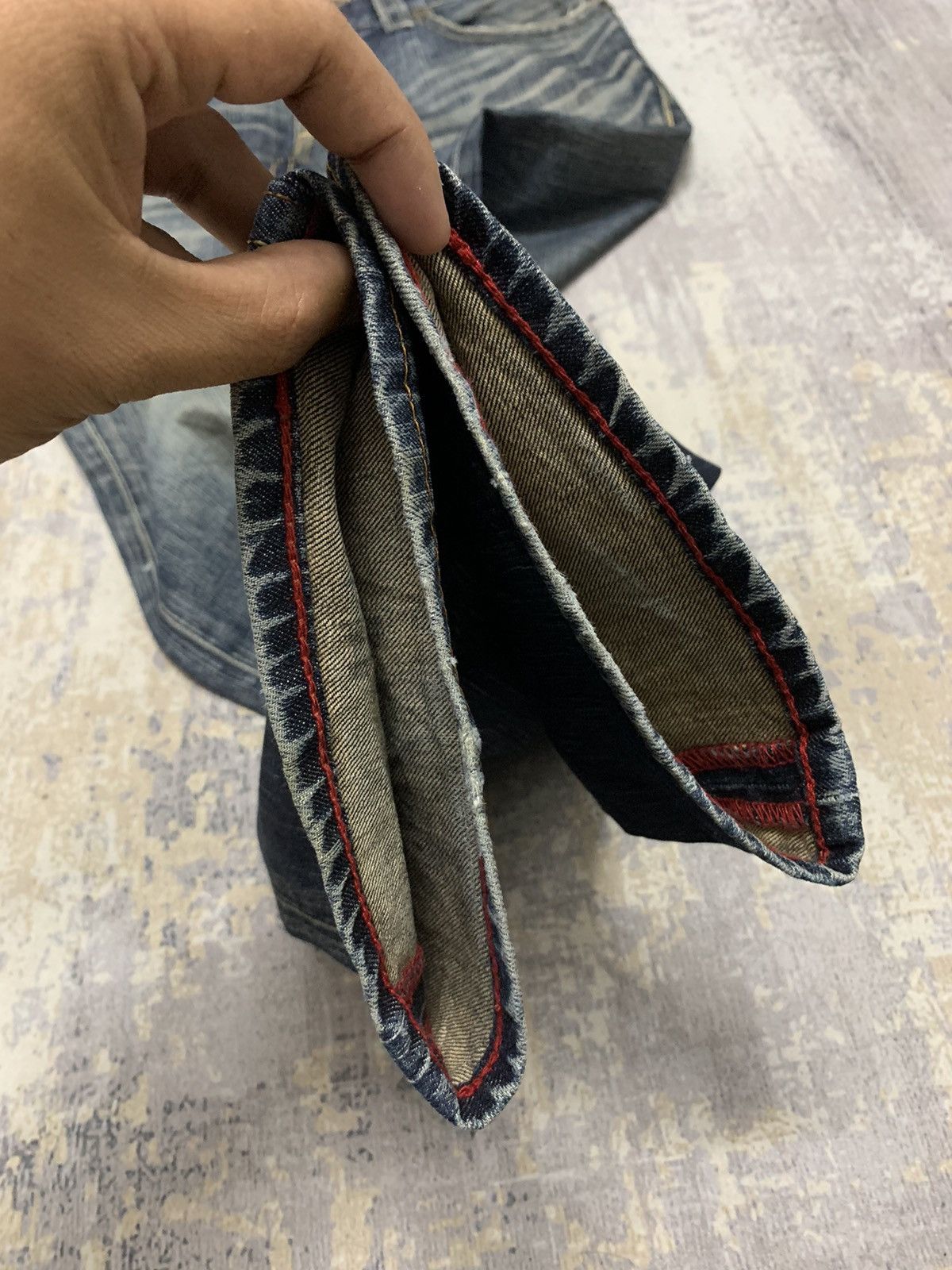 Levi's VINTAGE LEVIS STONEWASHED DISTRESSED DENIM JEANS 33x32.5 Size US 33 - 10 Thumbnail